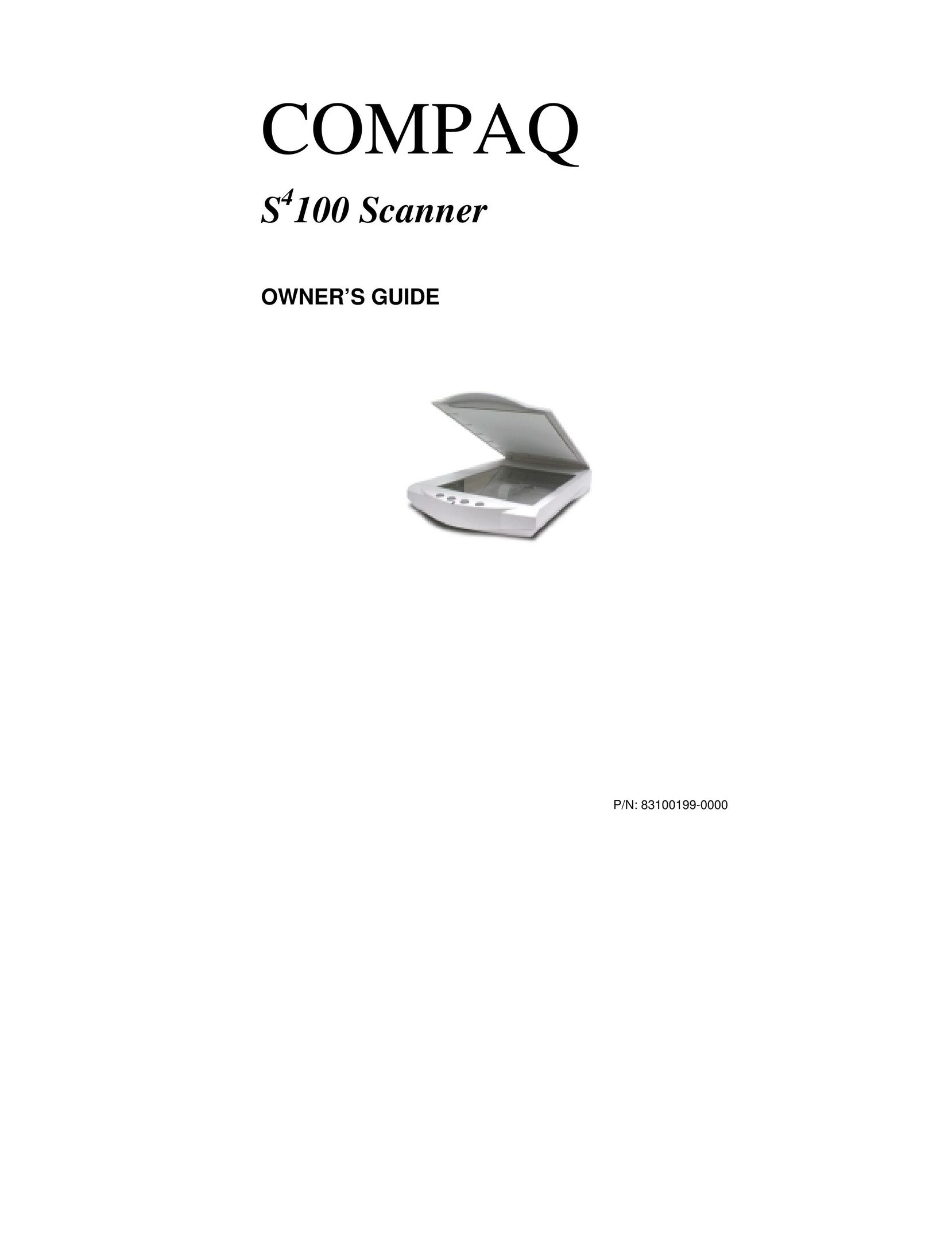 Compaq S4 100 Scanner User Manual