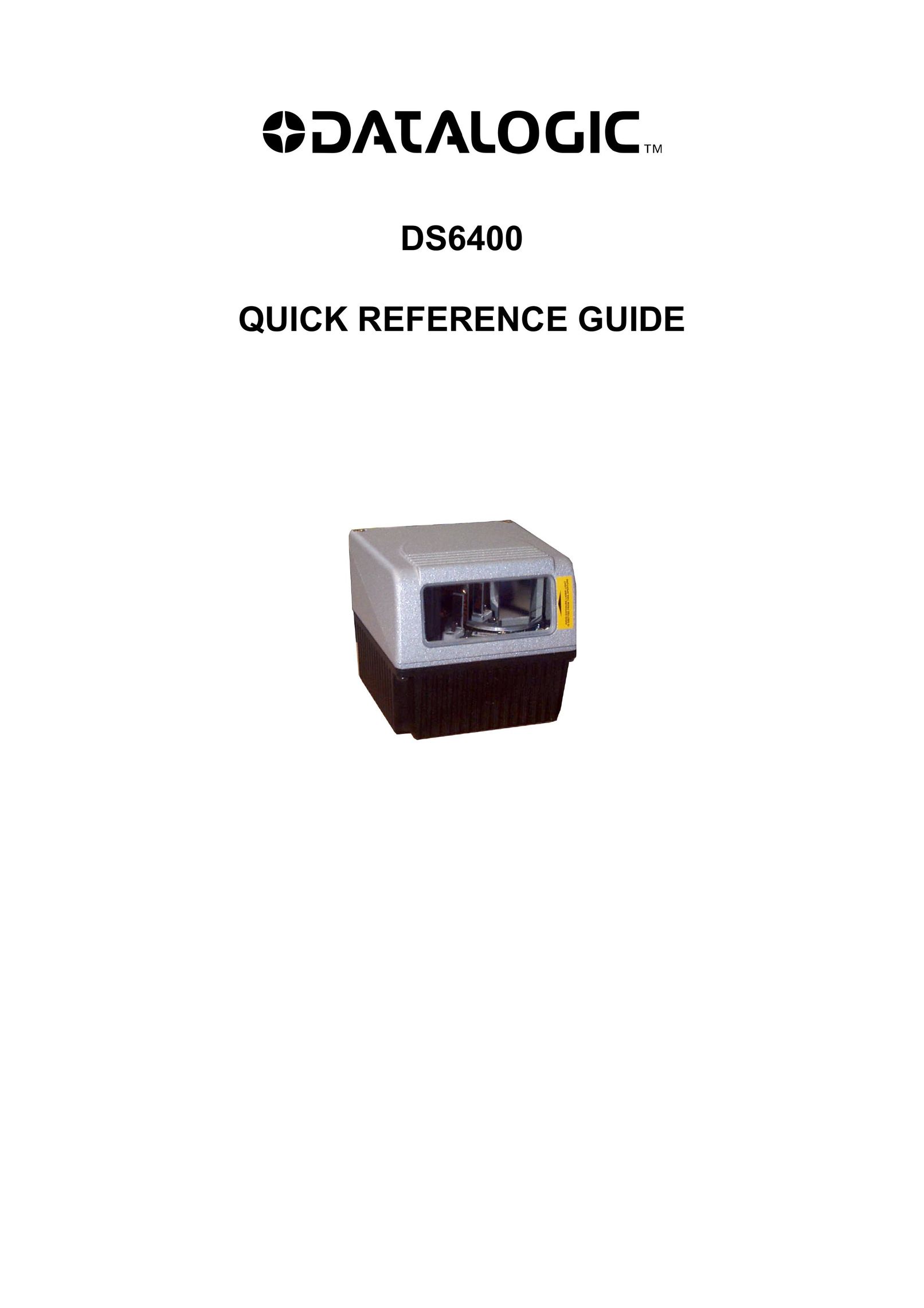 Datalogic Scanning DS6400 Scanner User Manual