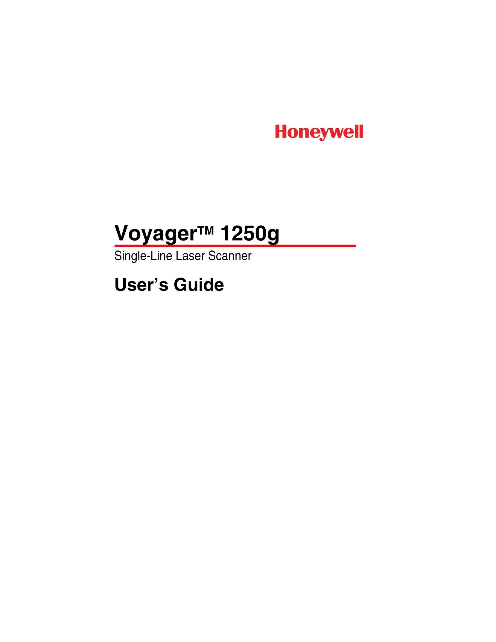 Honeywell 1250G Scanner User Manual
