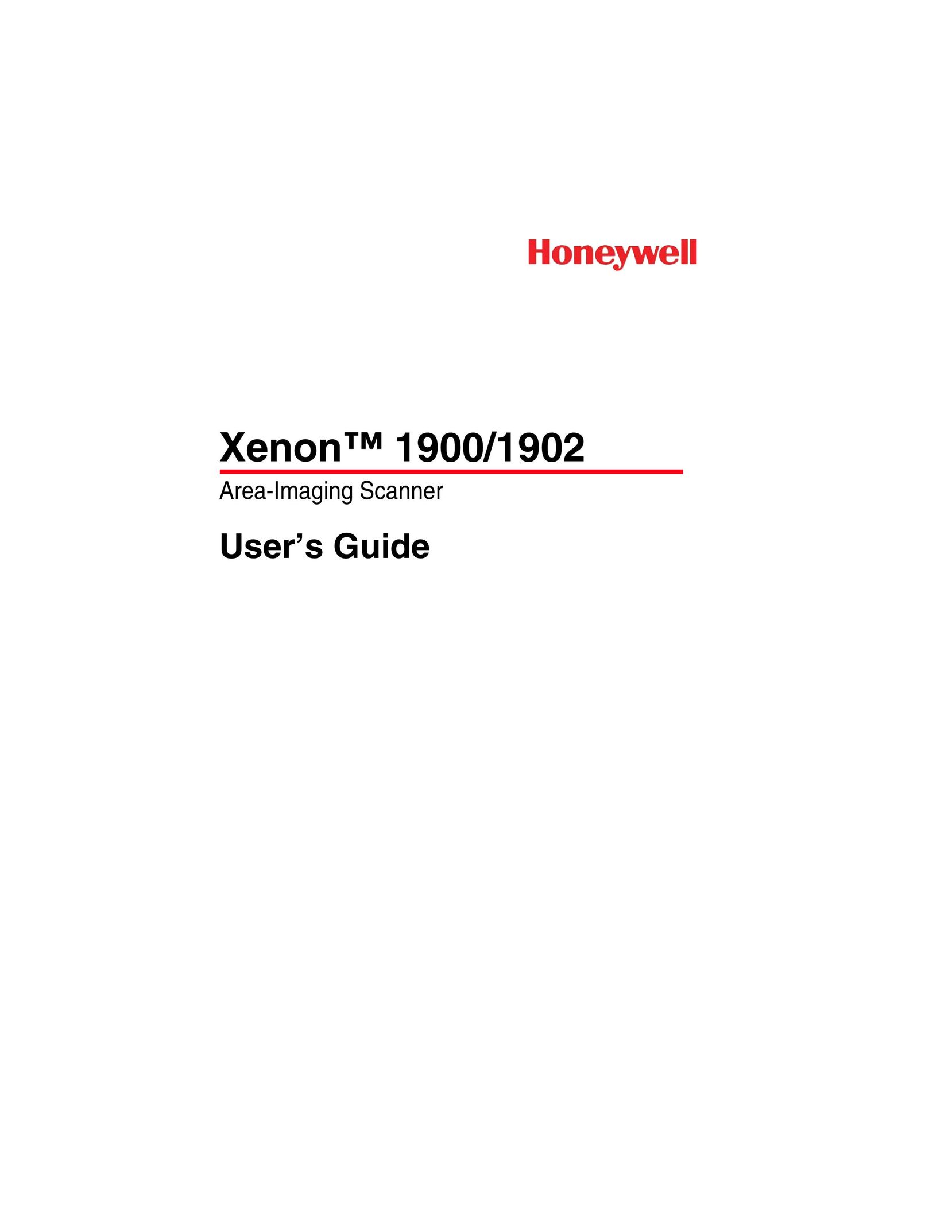 Honeywell 1902 Scanner User Manual