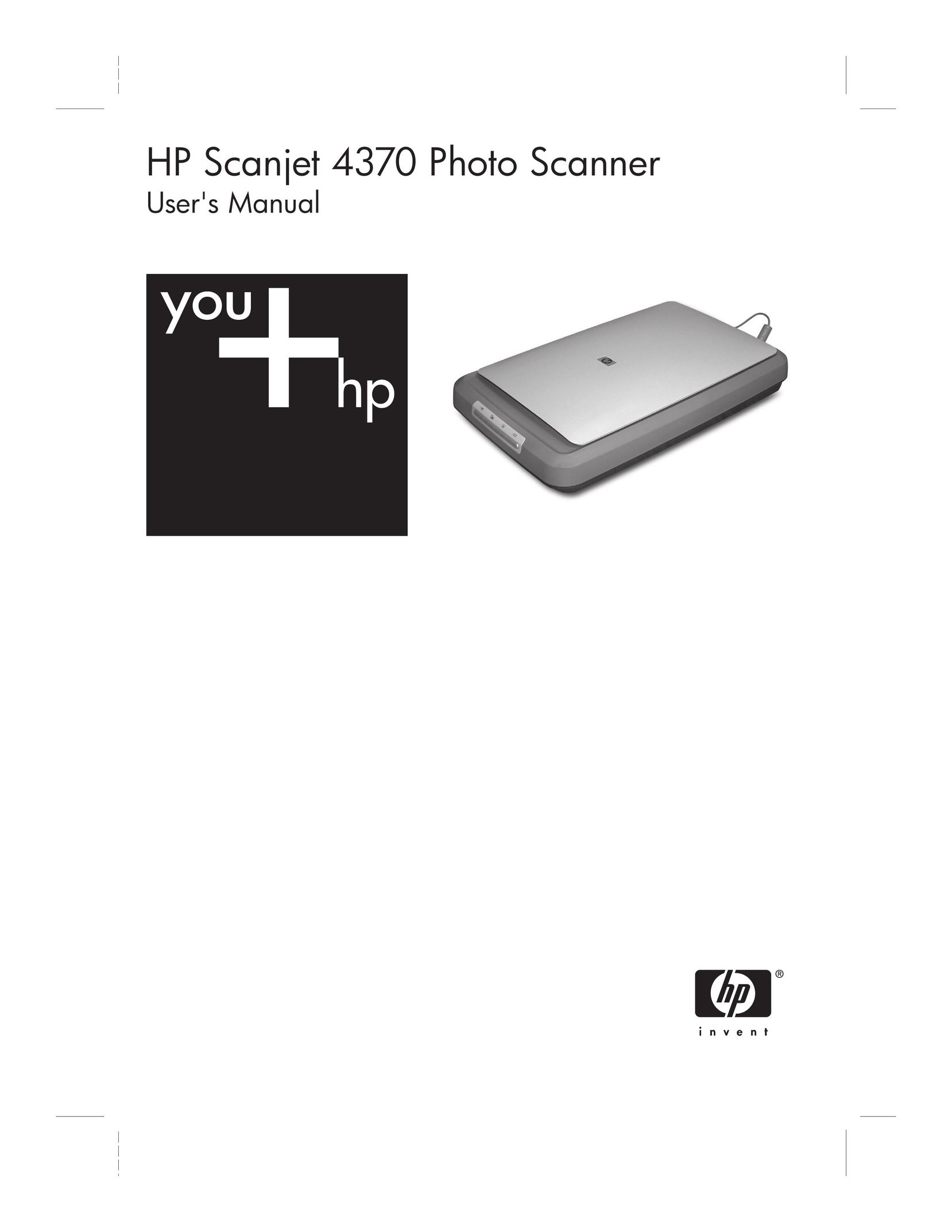 HP (Hewlett-Packard) 4370 Scanner User Manual