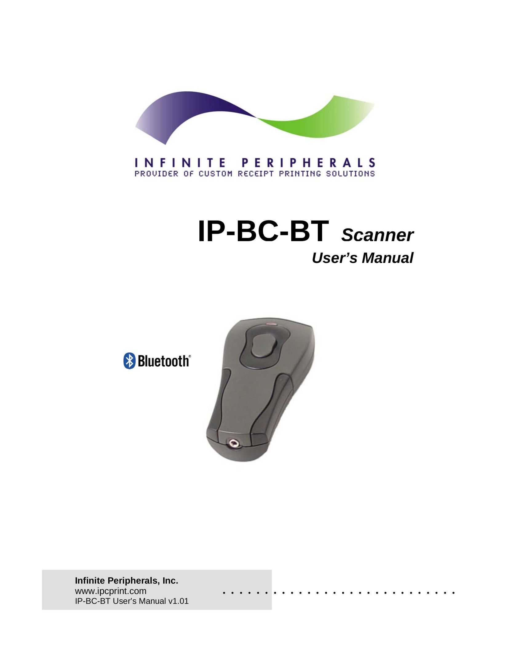 Infinite Peripherals IP-BC-BT Scanner User Manual