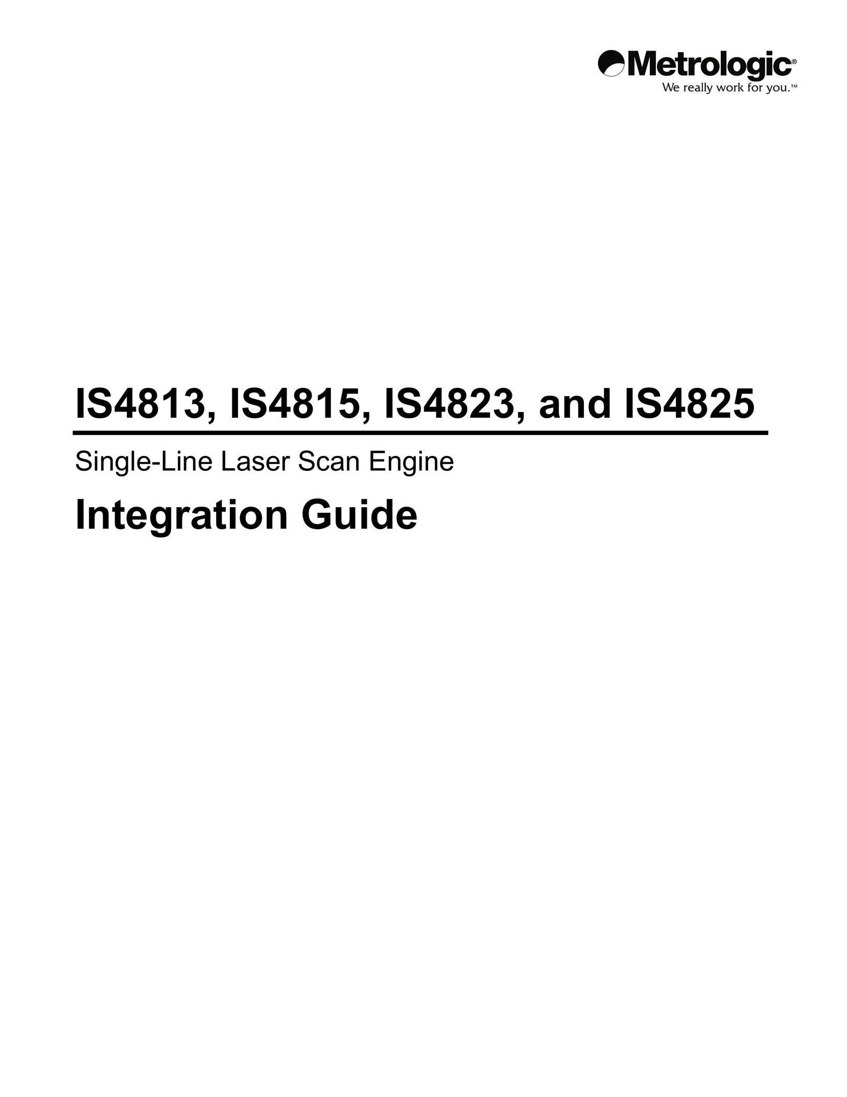 Metrologic Instruments IS4823 Scanner User Manual