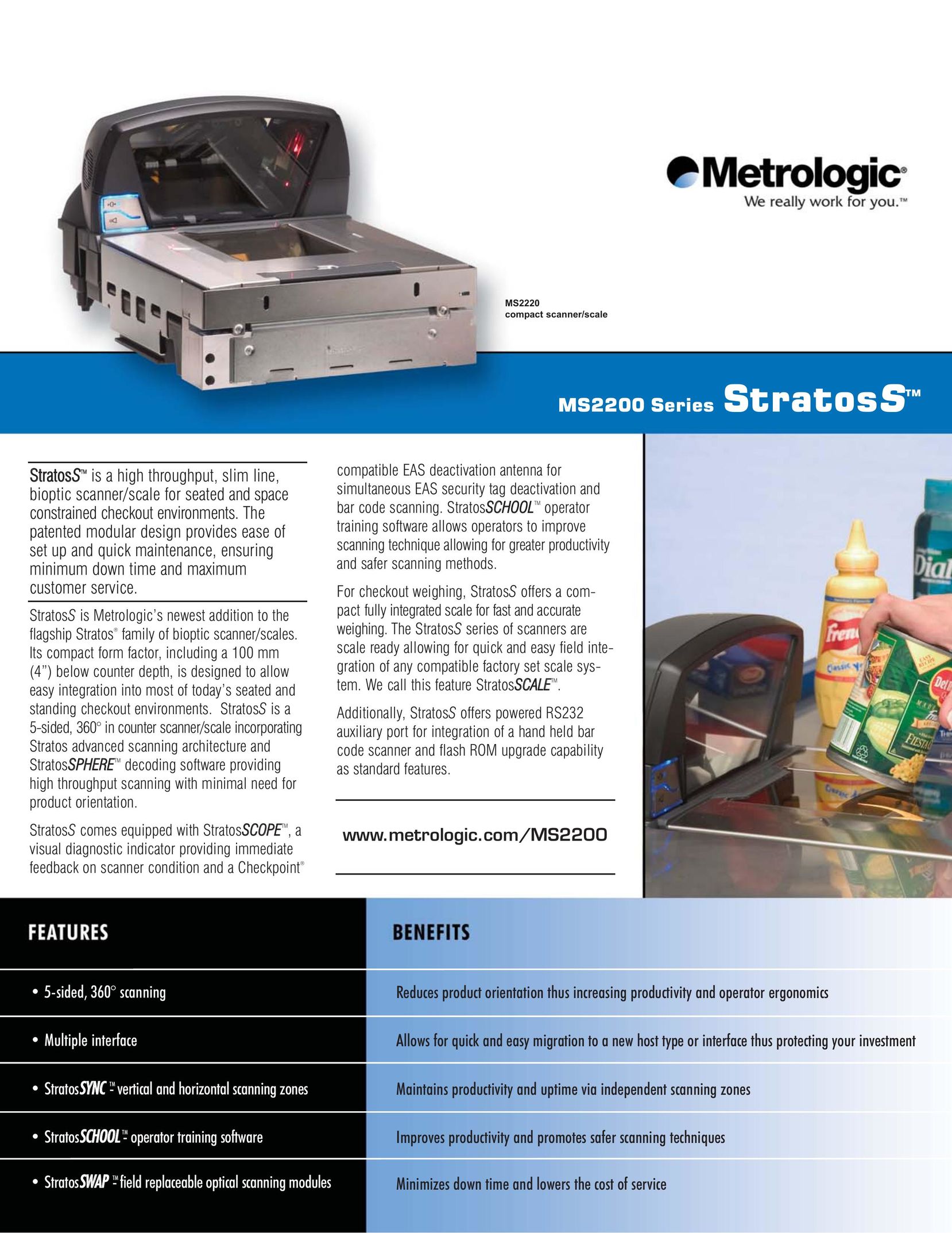 Metrologic Instruments MS2200 Series Scanner User Manual