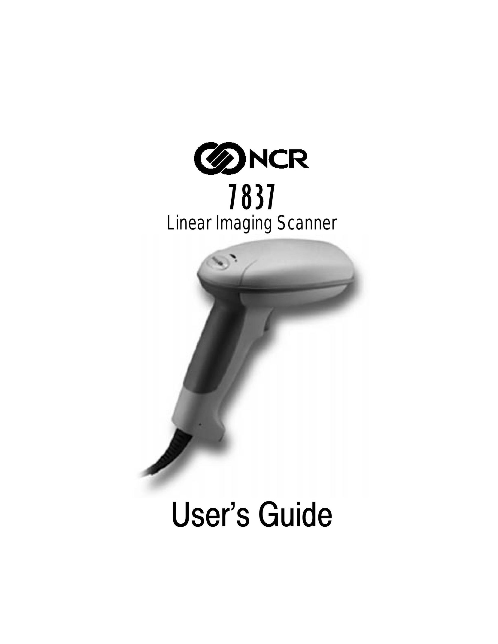NCR 7837 Scanner User Manual