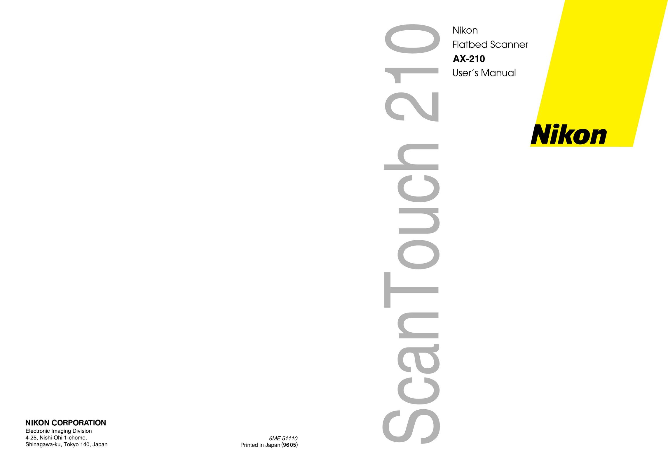 Nikon AX-210 Scanner User Manual