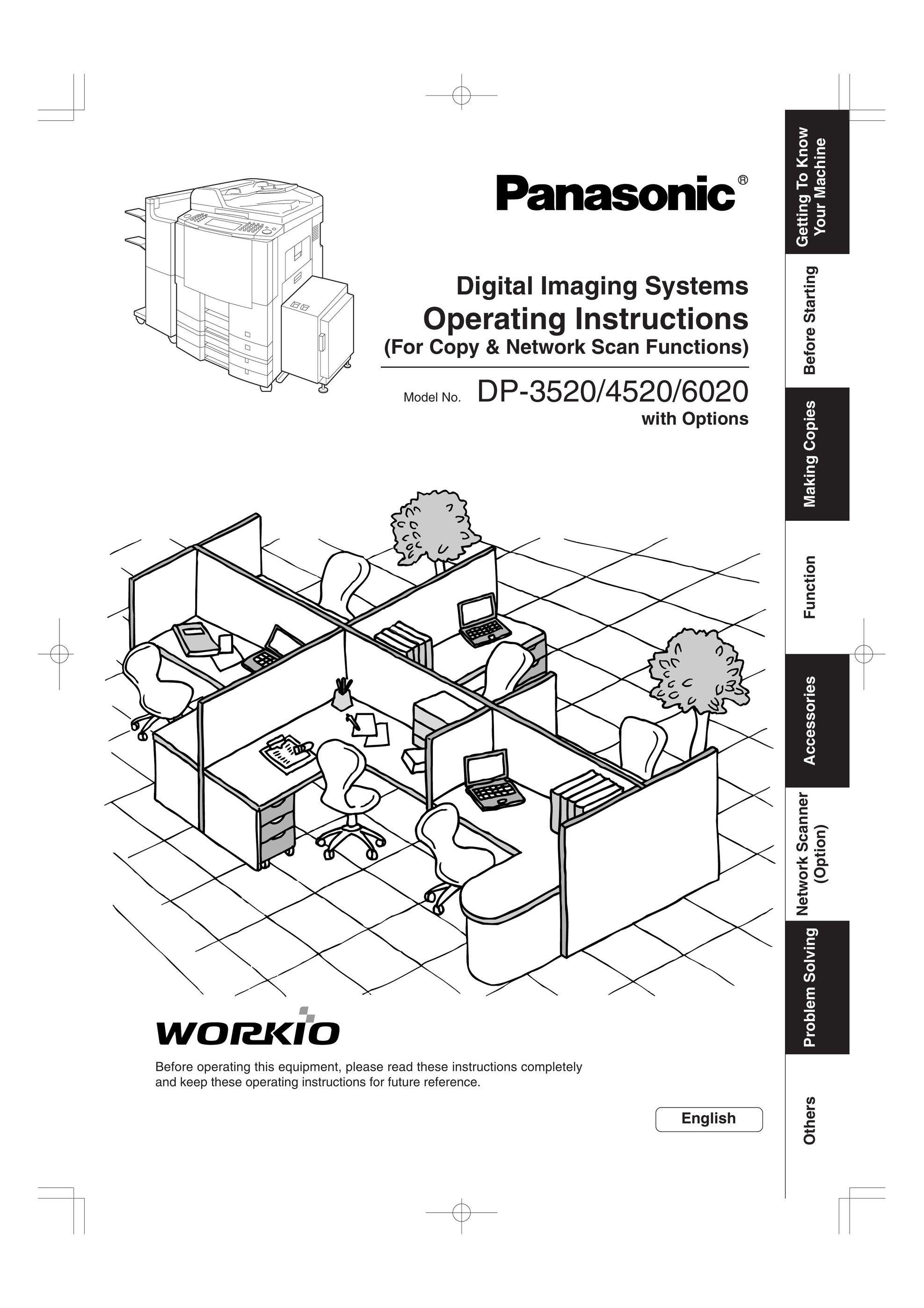 Panasonic DP-3520 Scanner User Manual