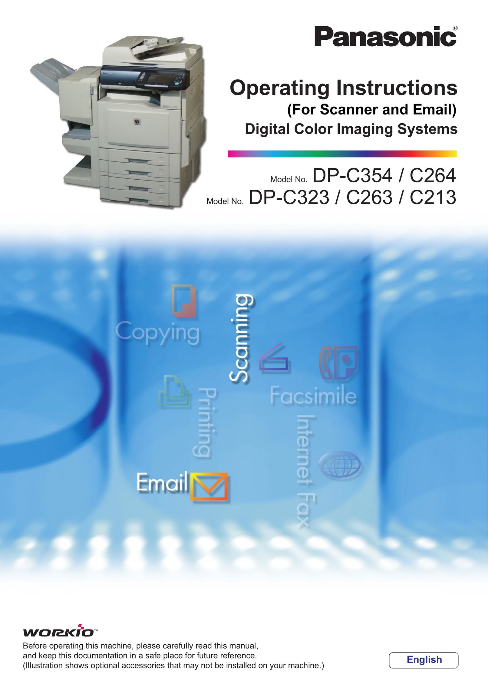 Panasonic DP-C323 Scanner User Manual