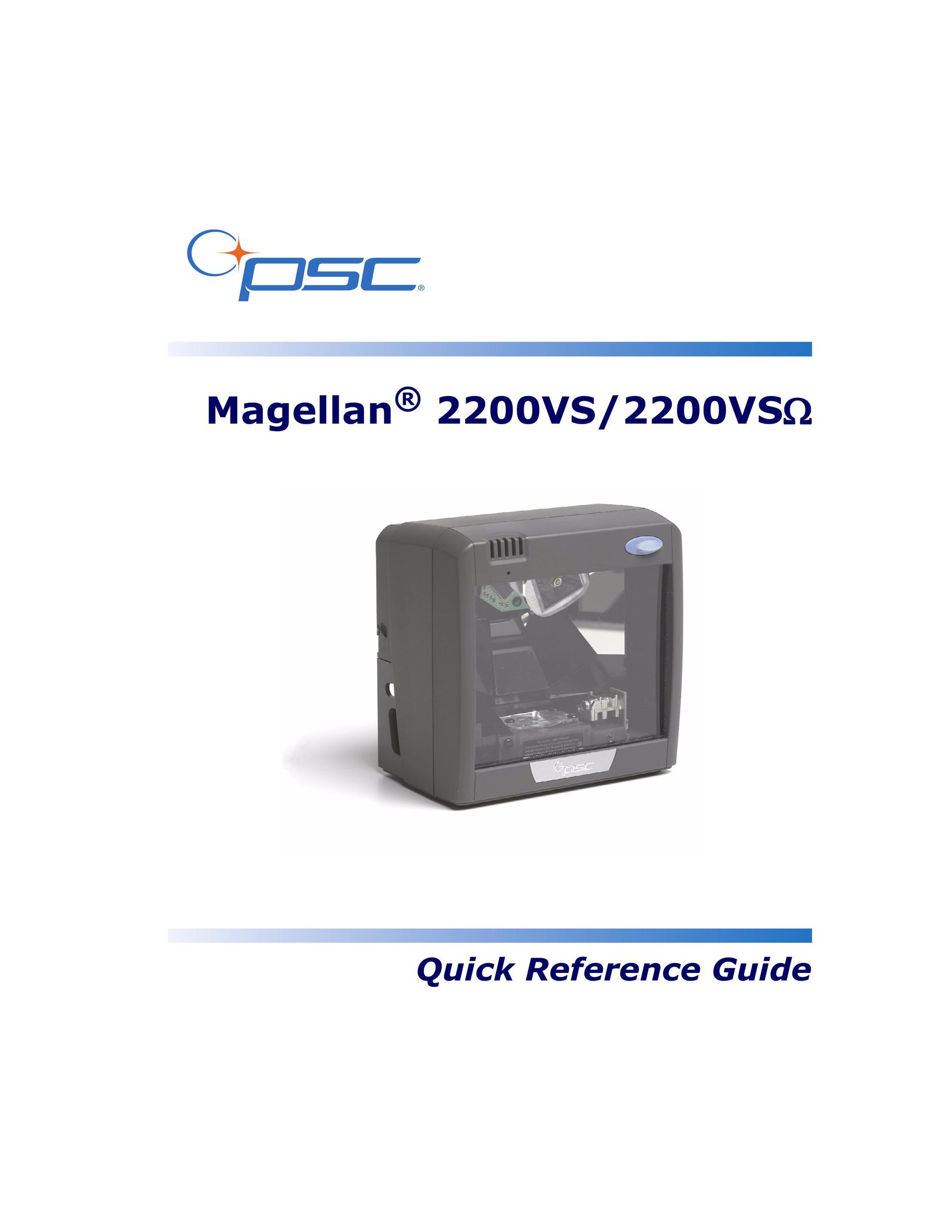 PSC 2200VS Scanner User Manual