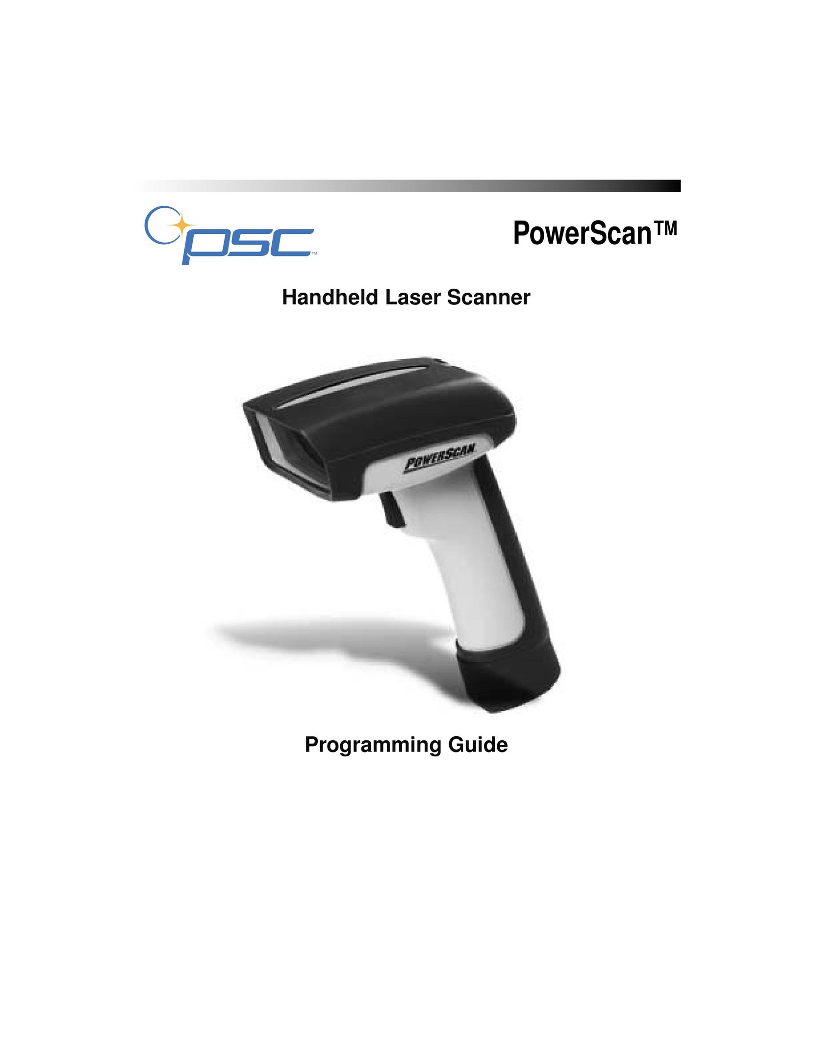 PSC PowerScan Scanner User Manual