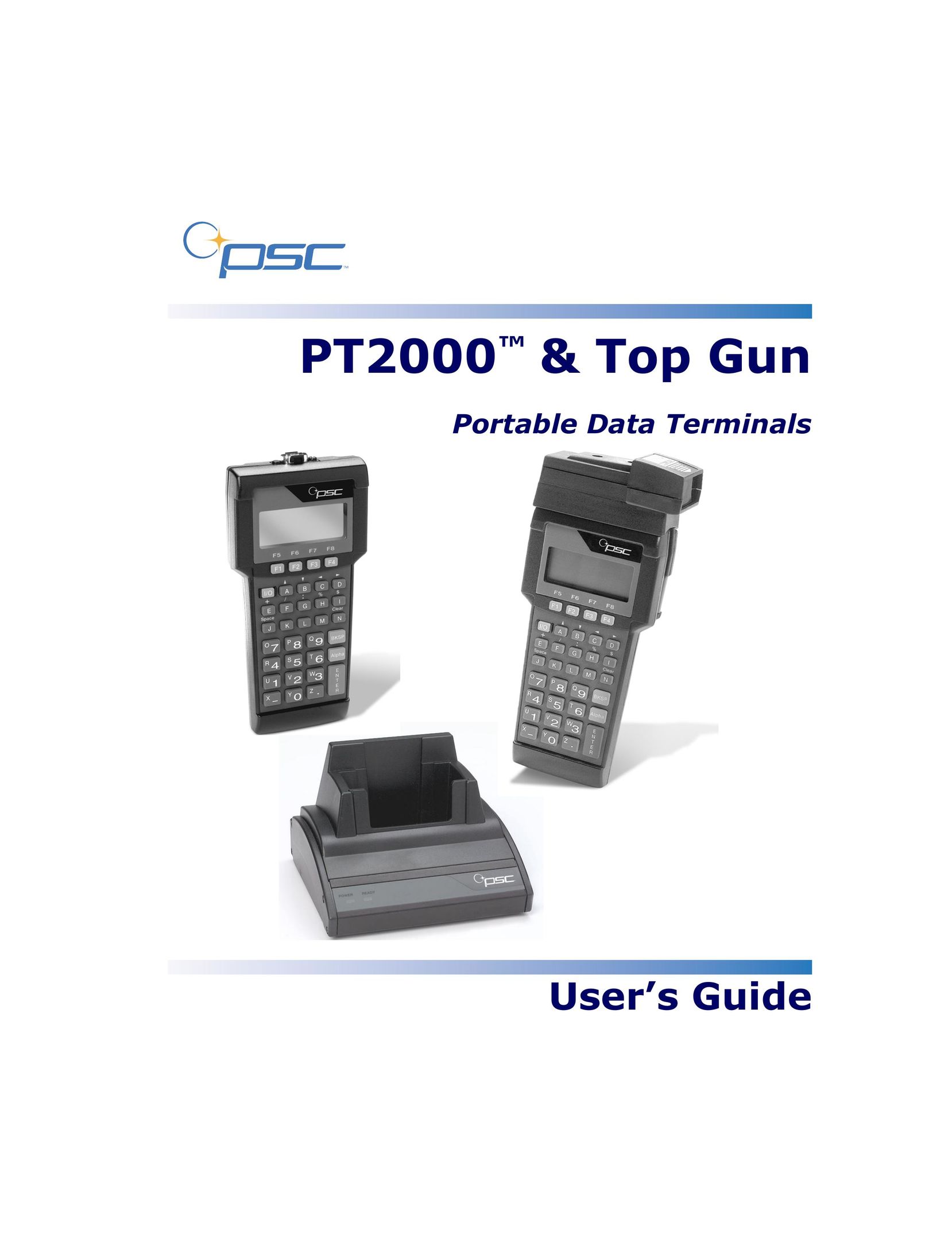 PSC PT2000TM Scanner User Manual