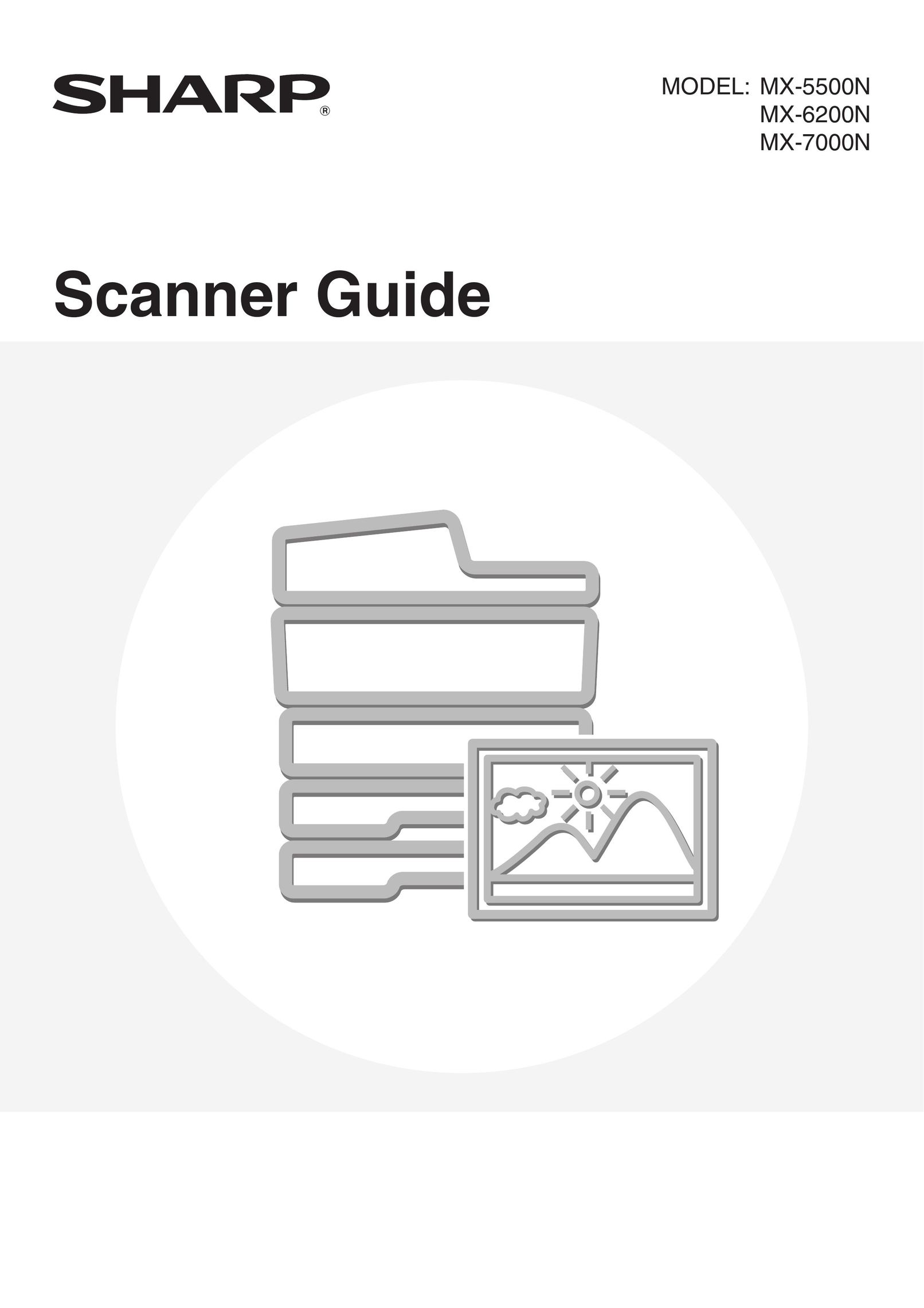 Sharp MX-5500N Scanner User Manual