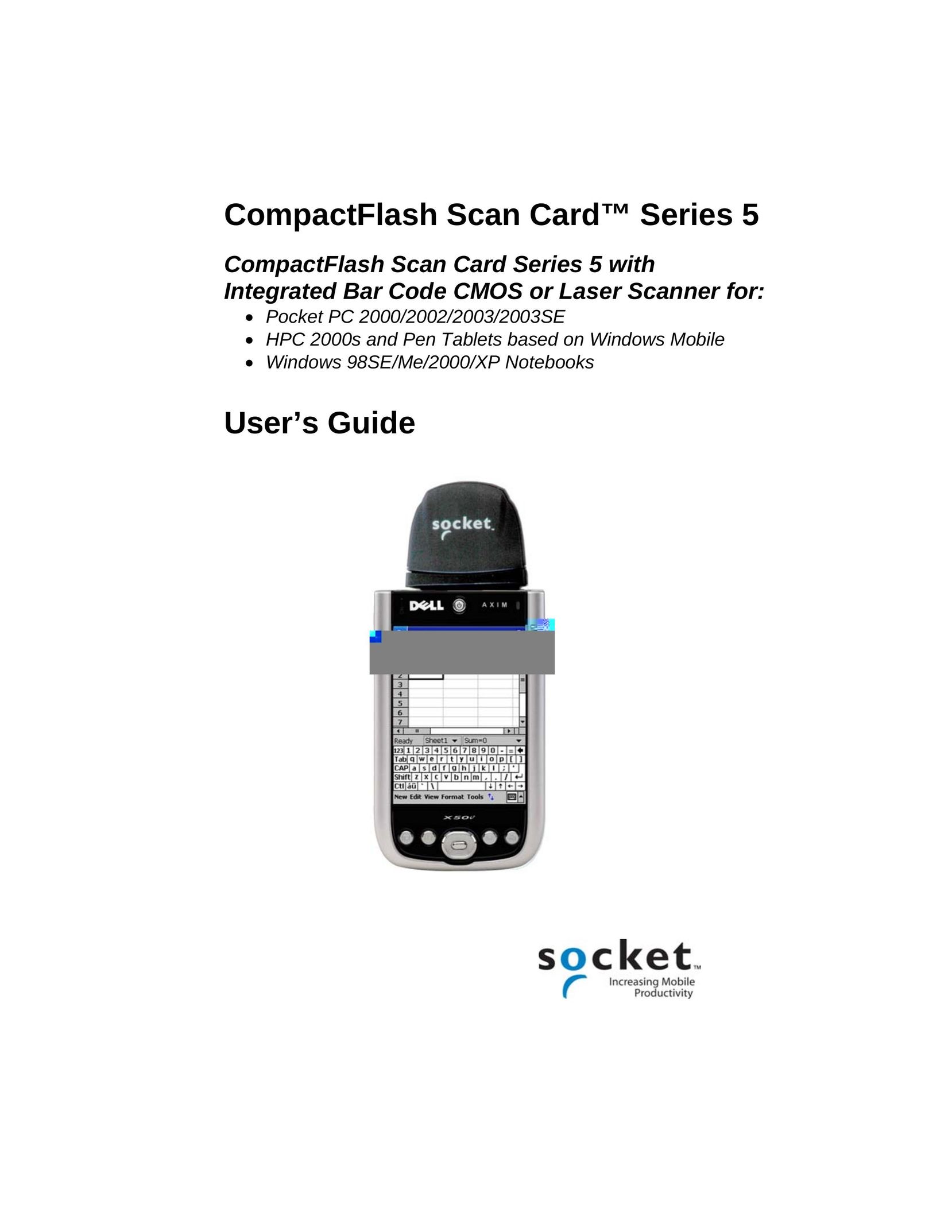 Socket Mobile Series 5 Scanner User Manual