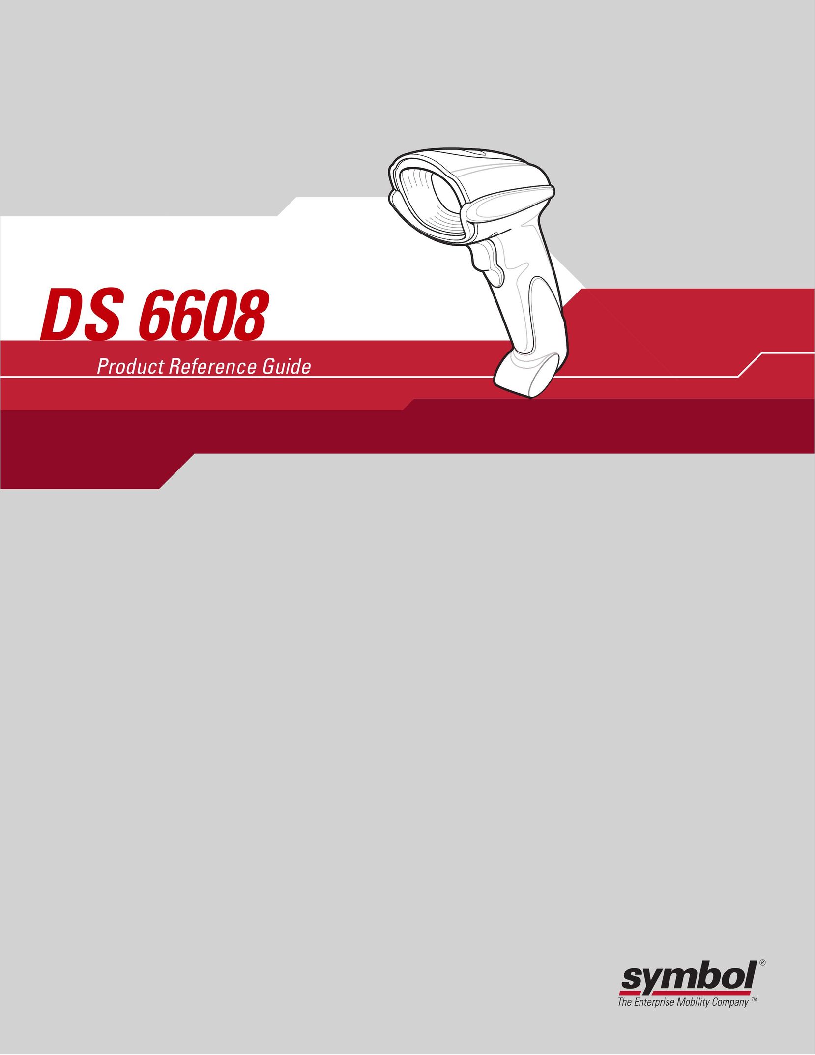 Symbol Technologies DS 6608 Scanner User Manual