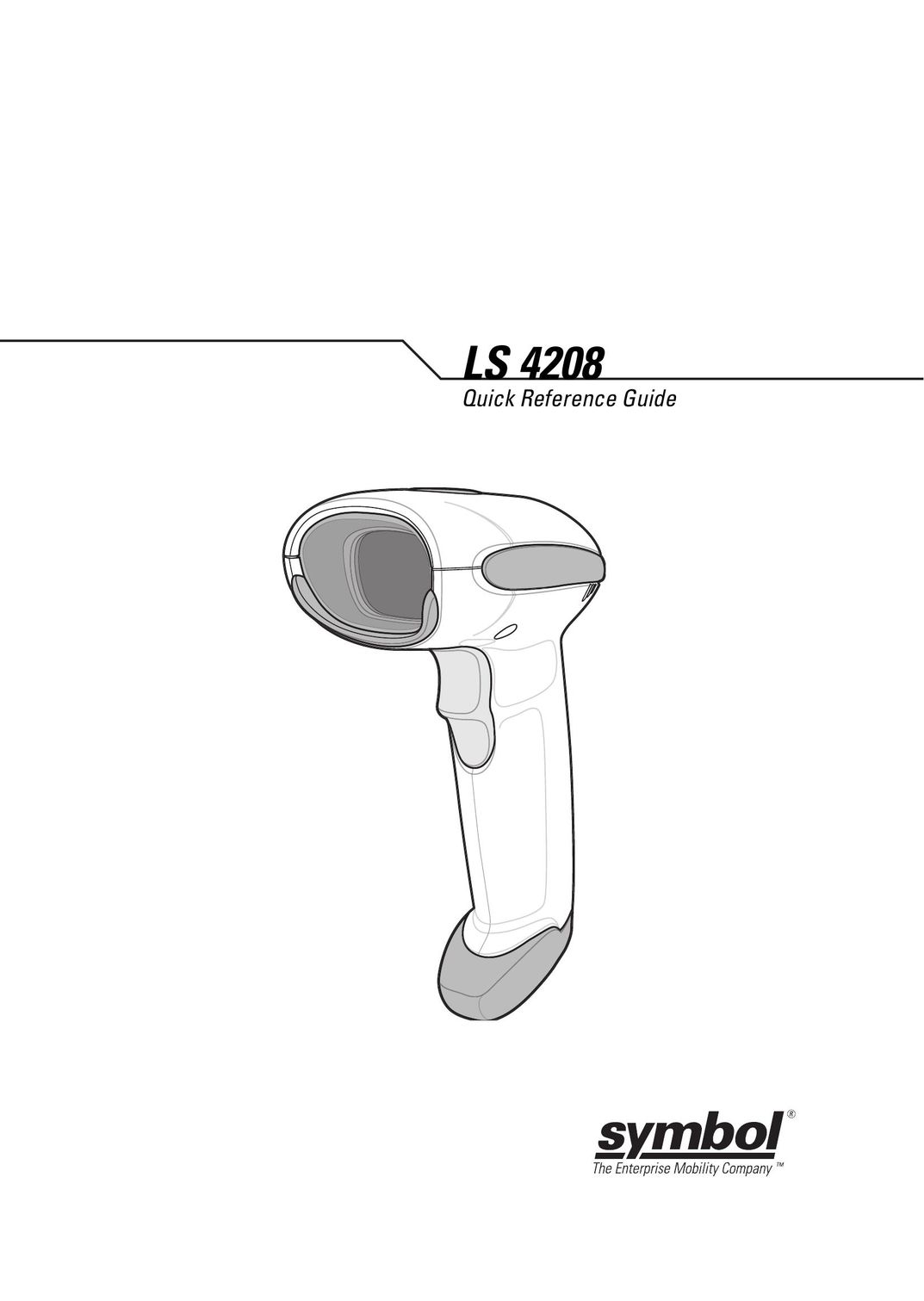 Symbol Technologies LS 4208 Scanner User Manual