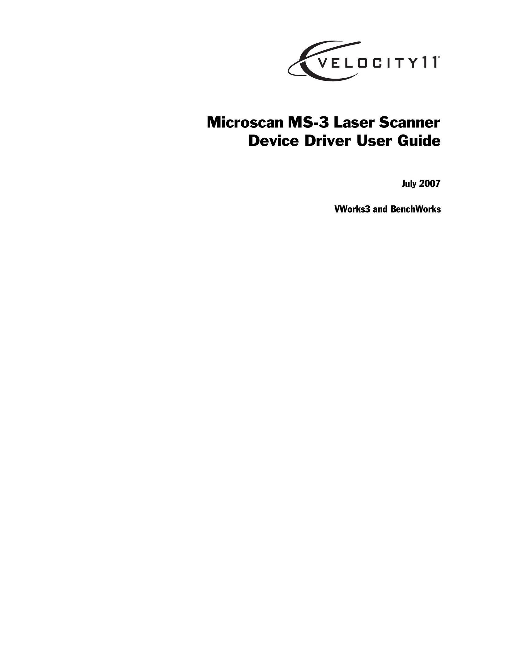 Velocity Micro MS-3 Scanner User Manual