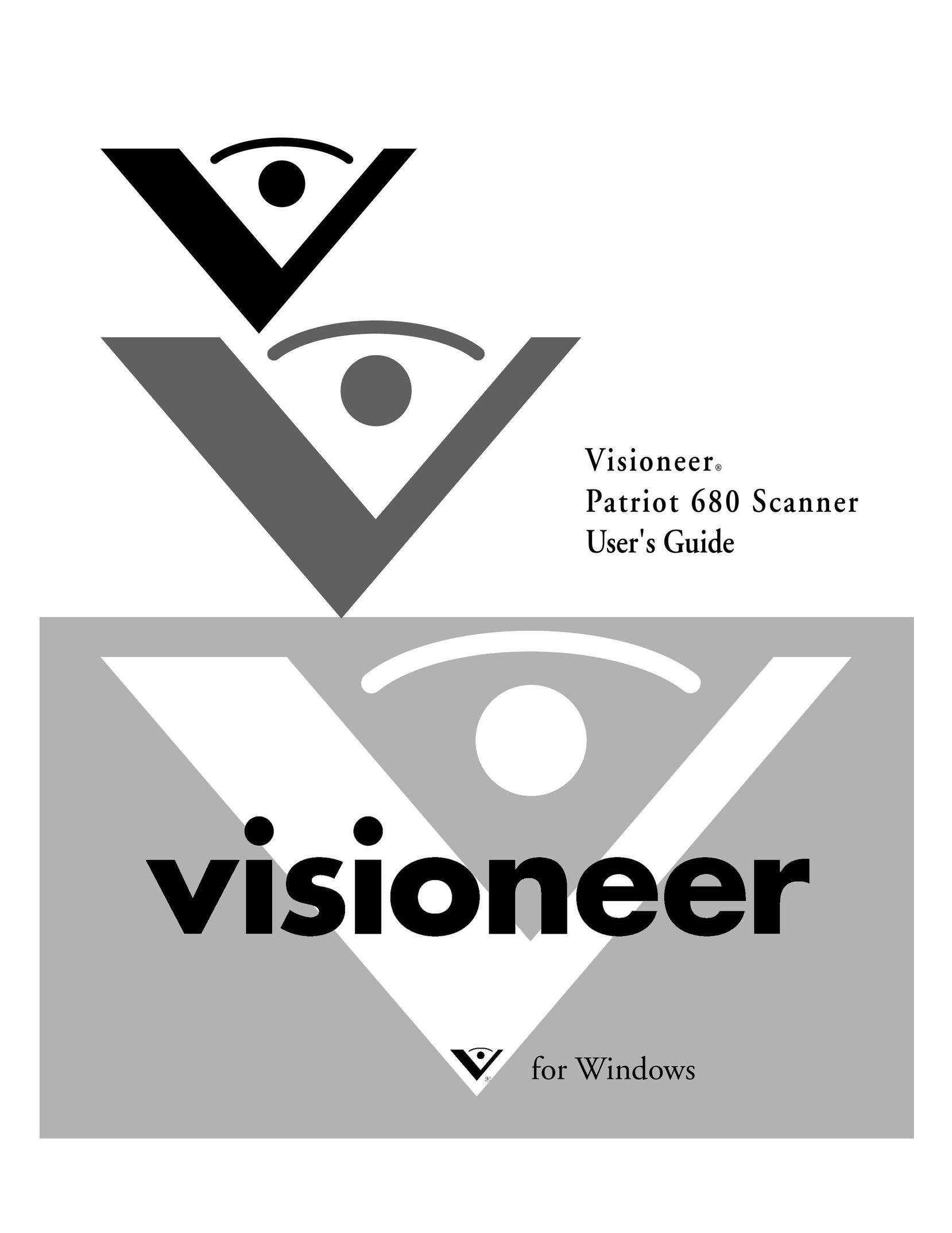 Visioneer Patriot 680 Scanner User Manual