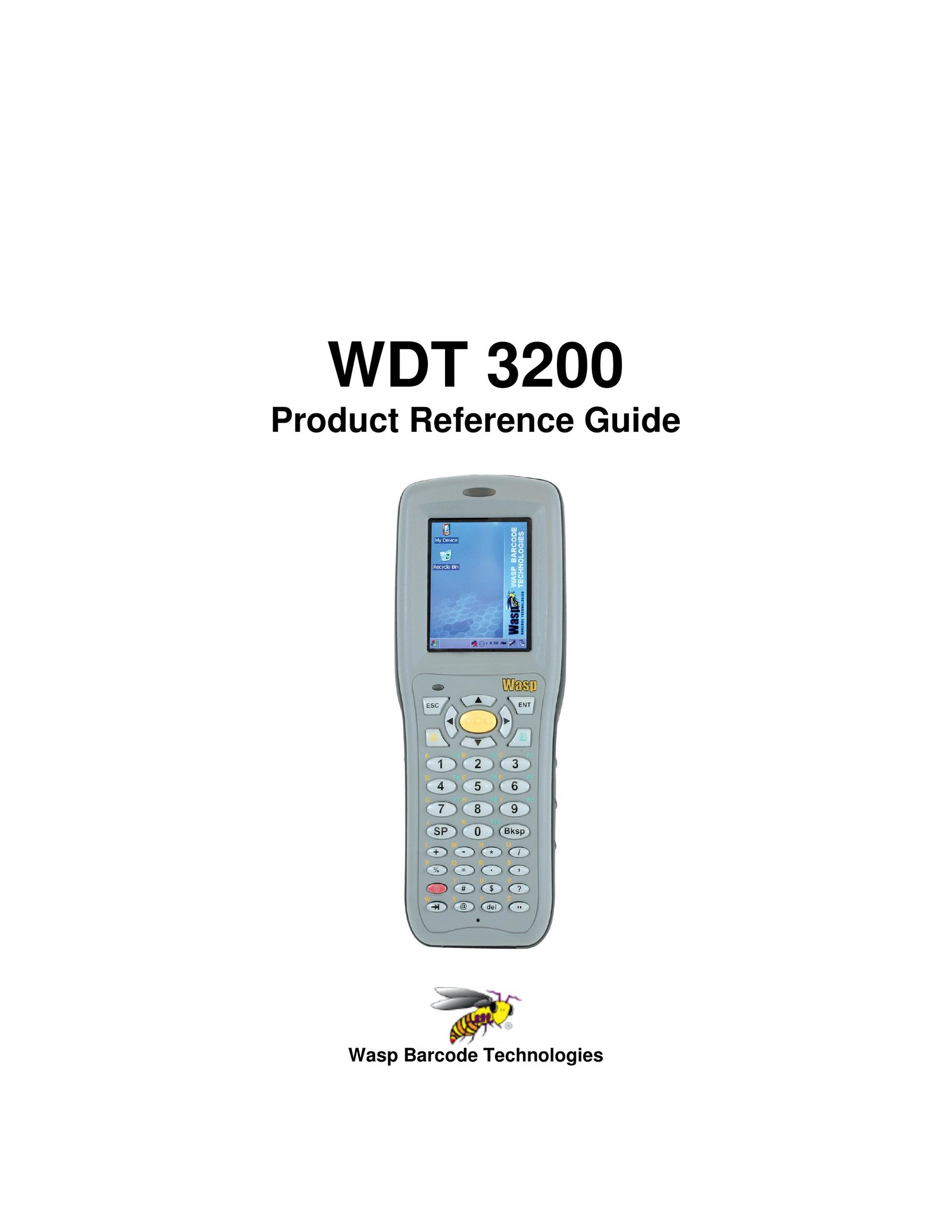Wasp Bar Code WDT3200 Scanner User Manual