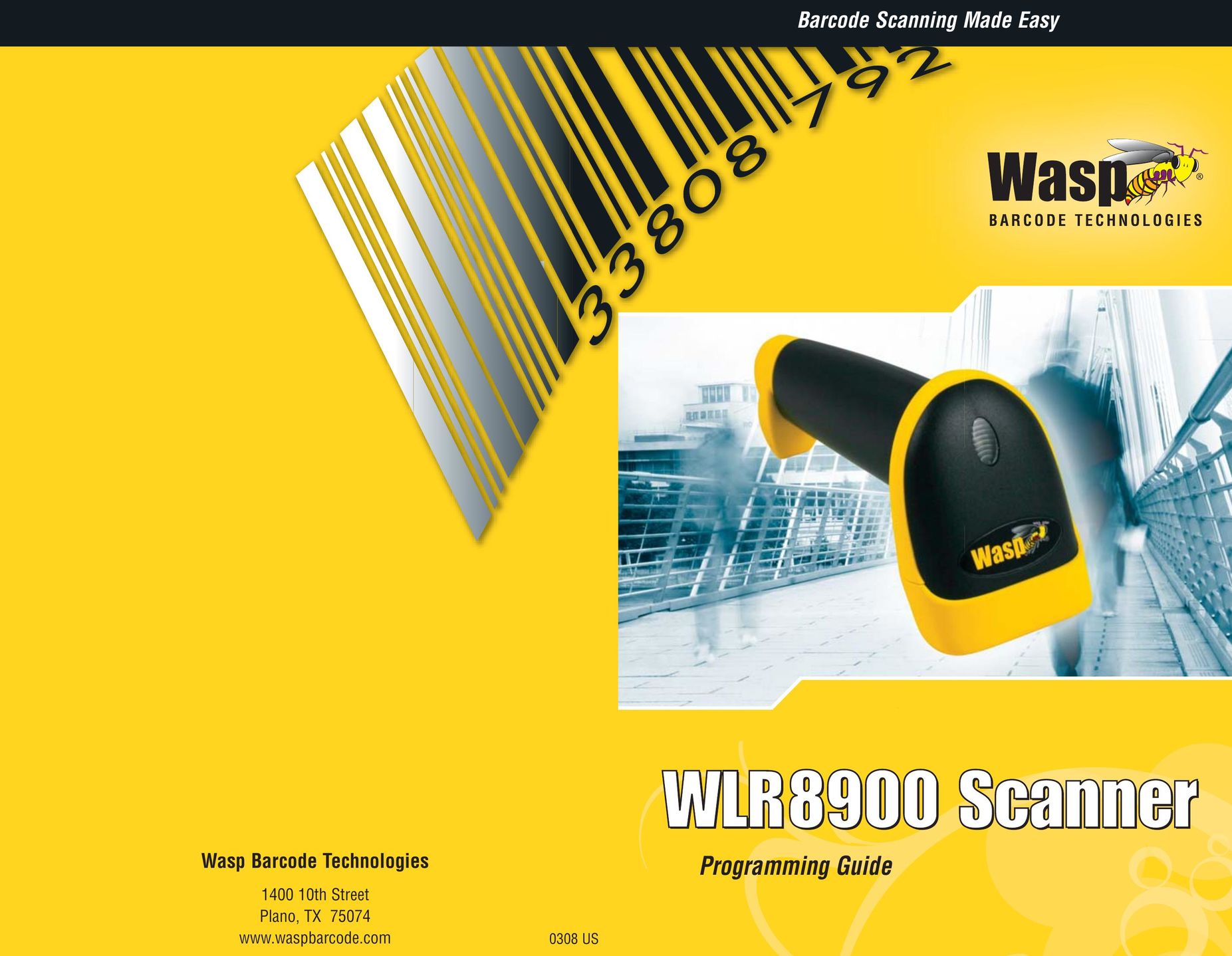 Wasp Bar Code WLR8900 Series Scanner User Manual