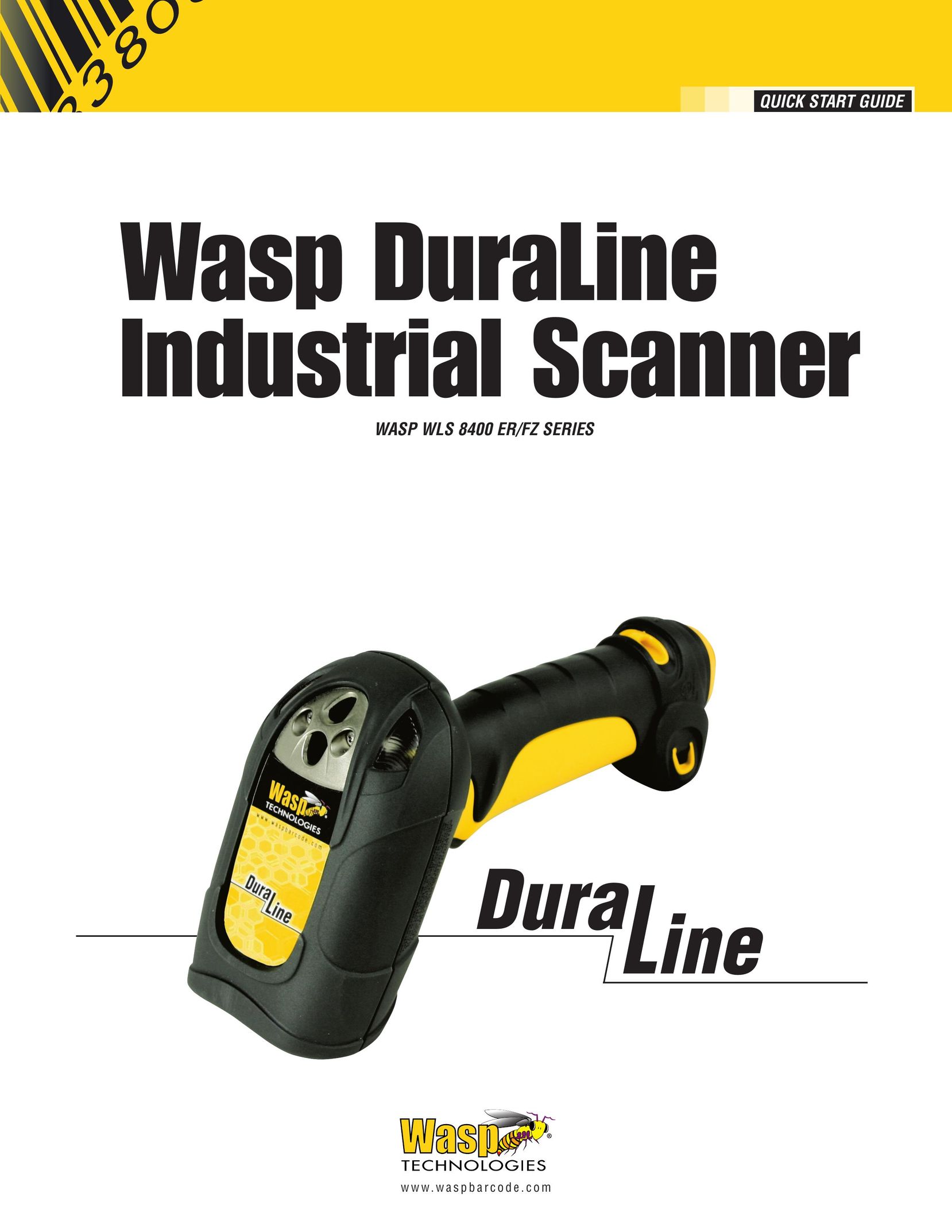 Wasp Bar Code WLS 8400 ER/FZ Series Scanner User Manual