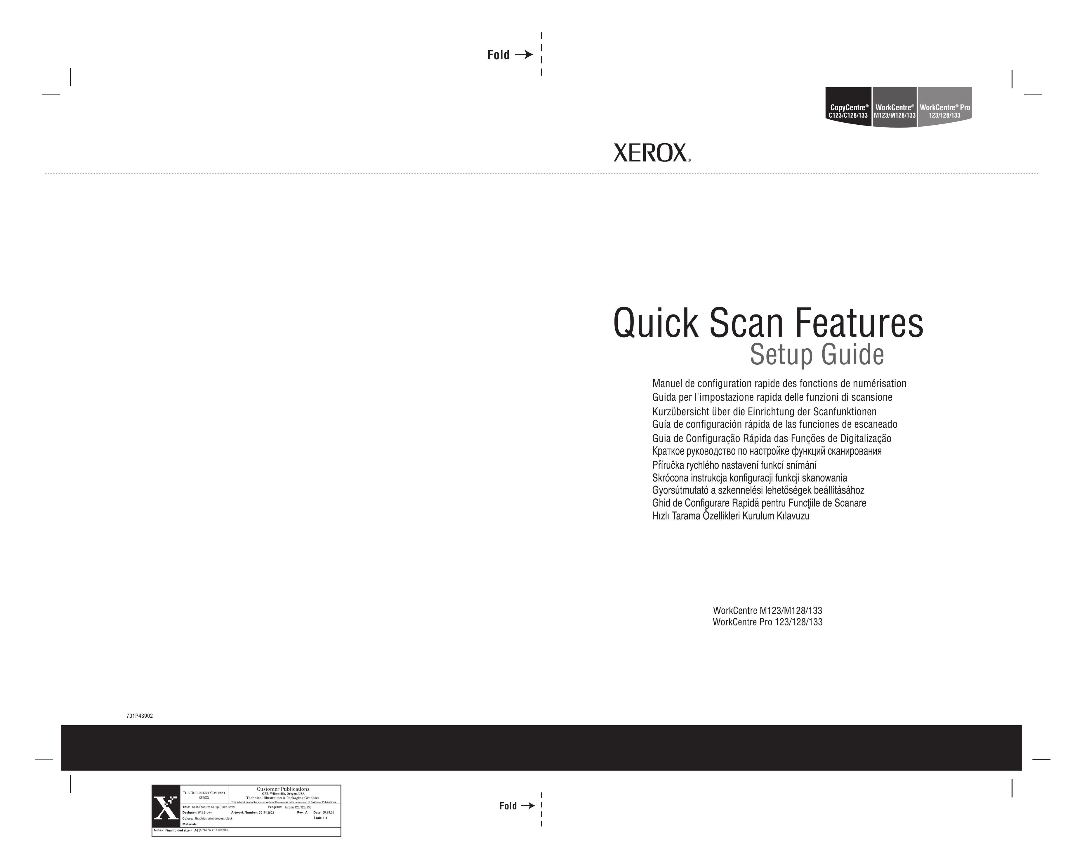 Xerox G0561 Scanner User Manual