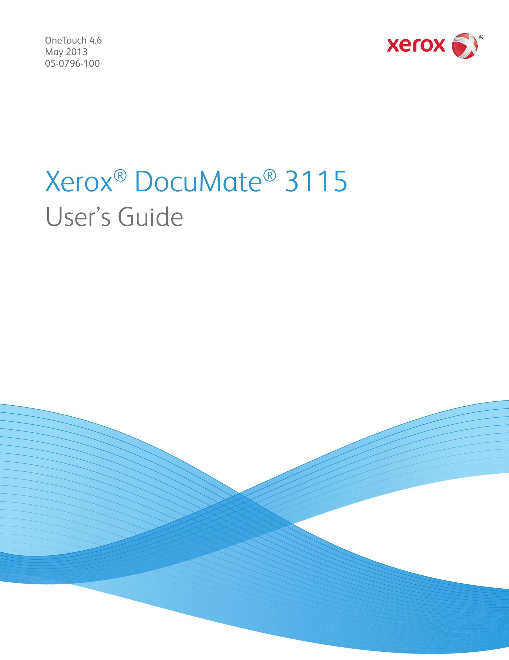 Xerox xerox documate 3115 Scanner User Manual