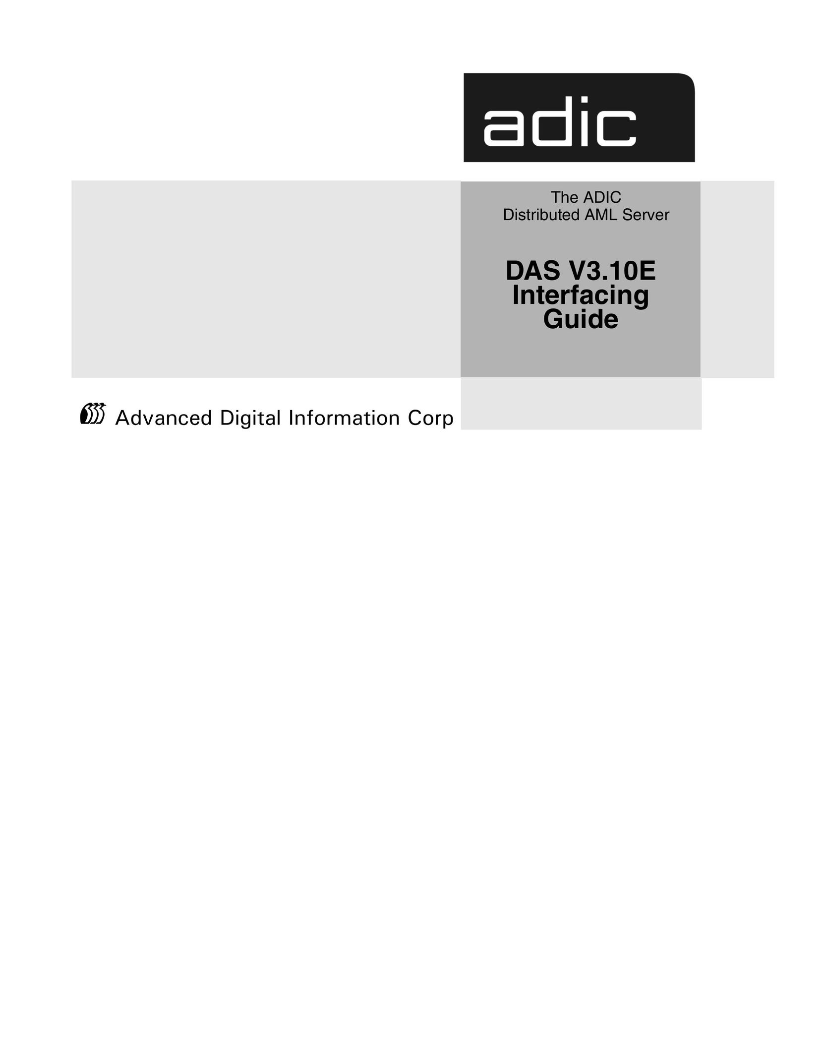 ADIC Server Server User Manual