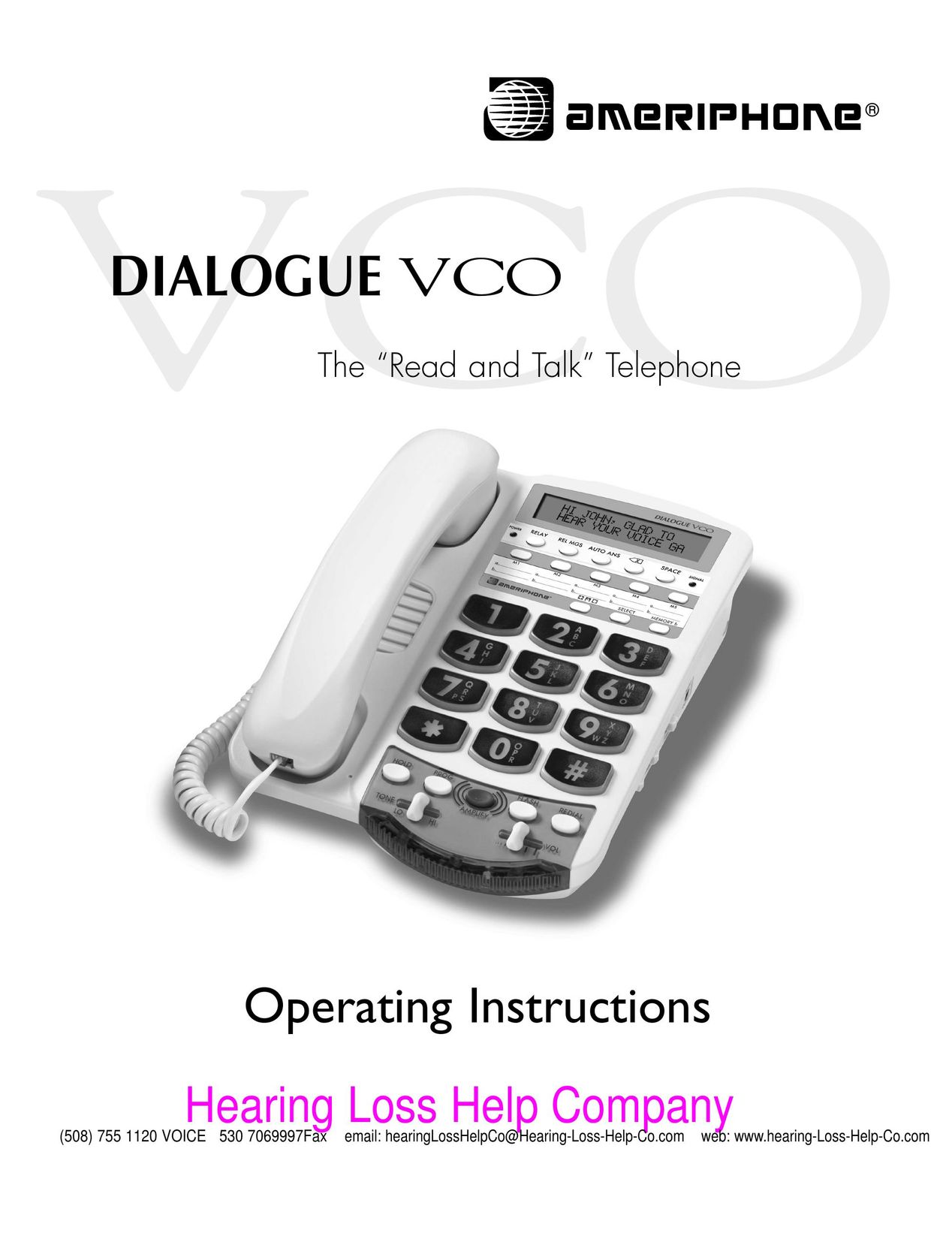 Ameriphone VCO Server User Manual