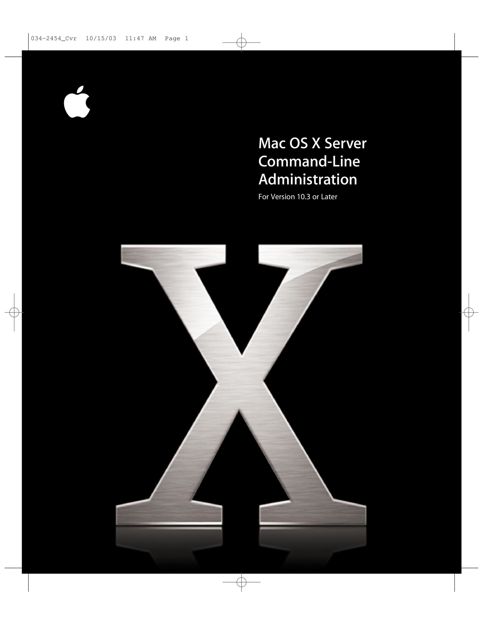 Apple oxs Server User Manual