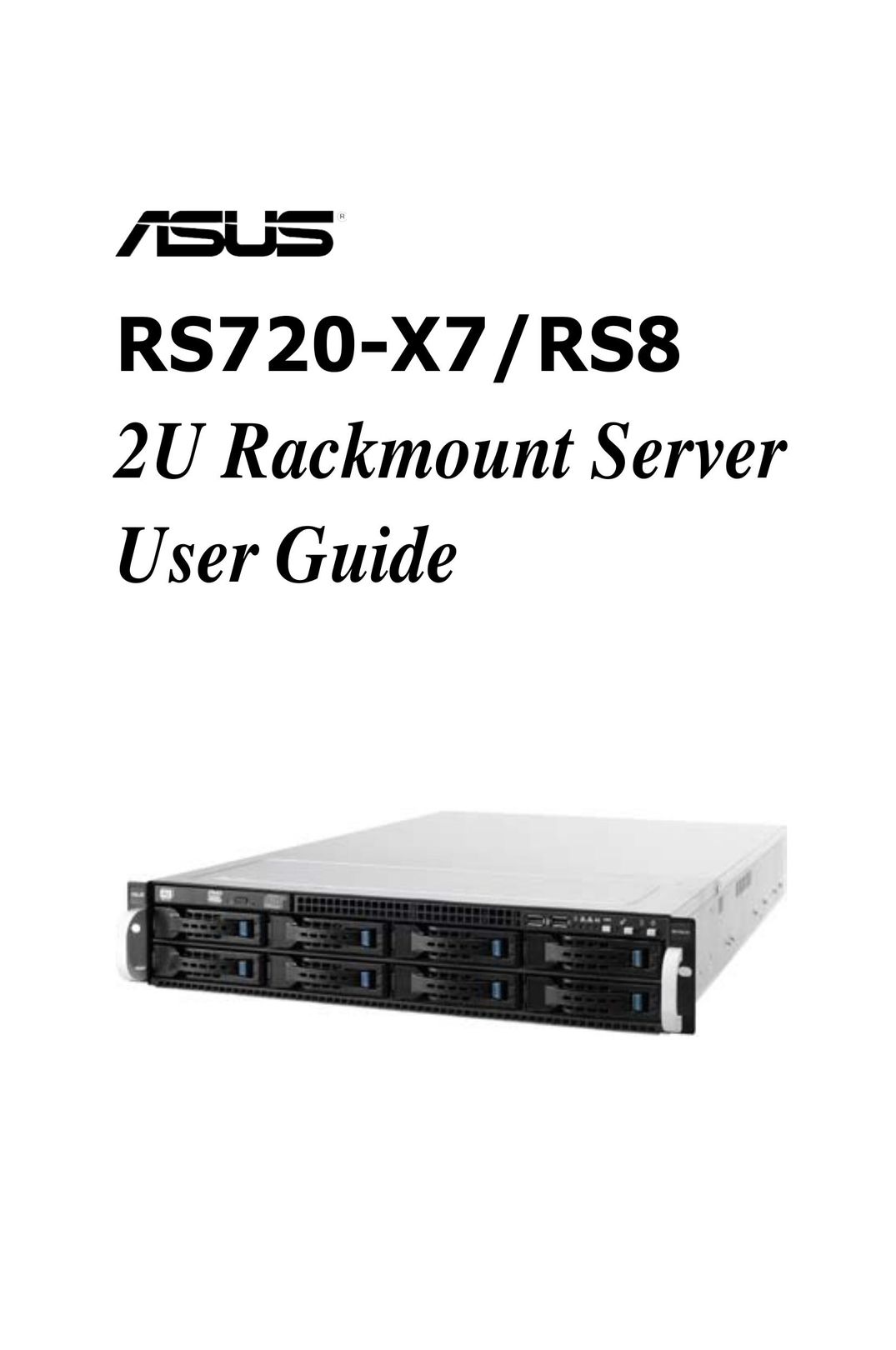Asus RS720X7RS8 Server User Manual