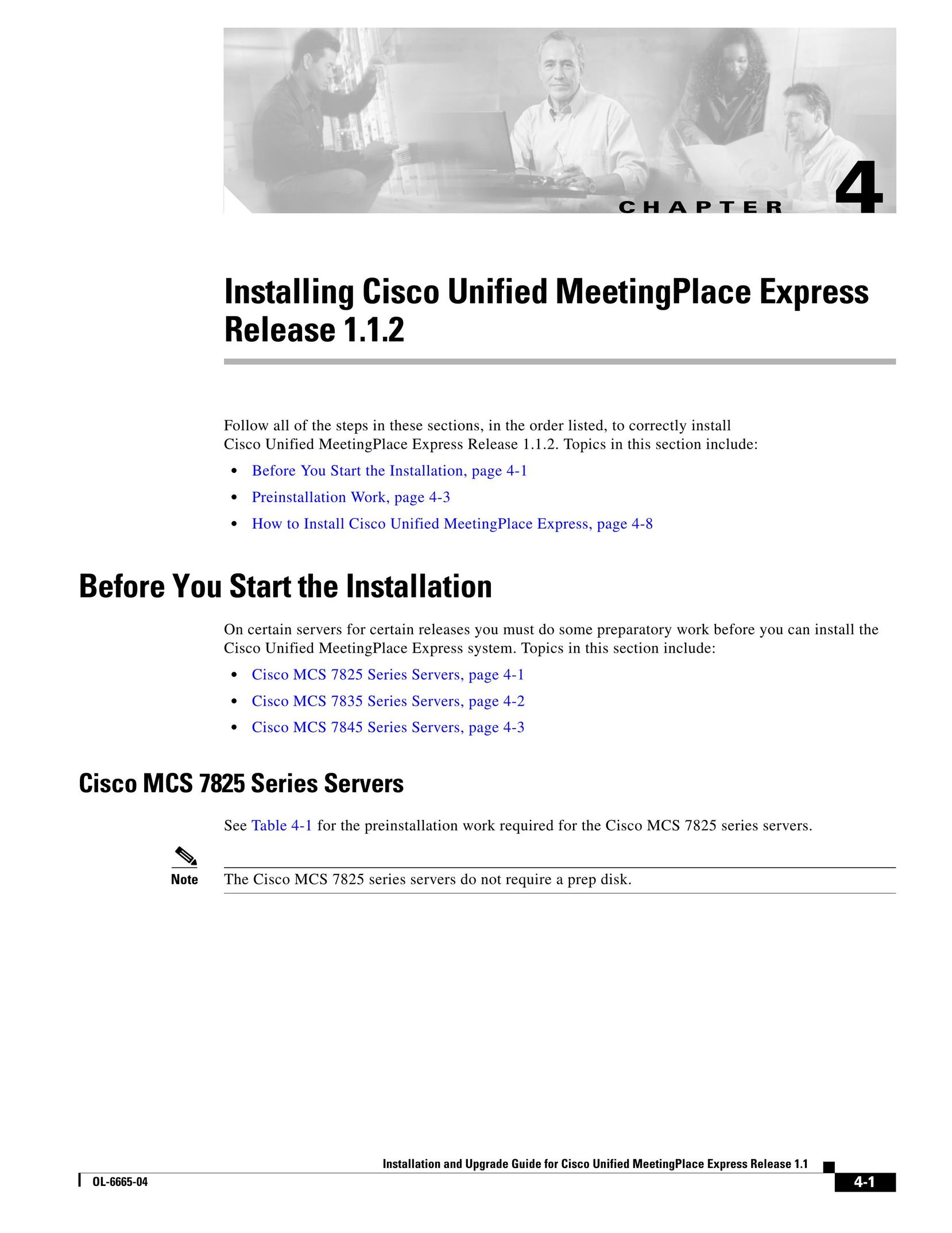 Cisco Systems MCS 7825 Server User Manual