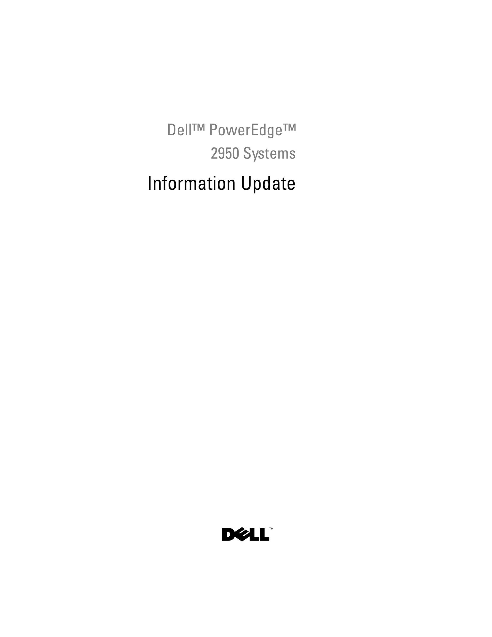 Dell 2950 Server User Manual