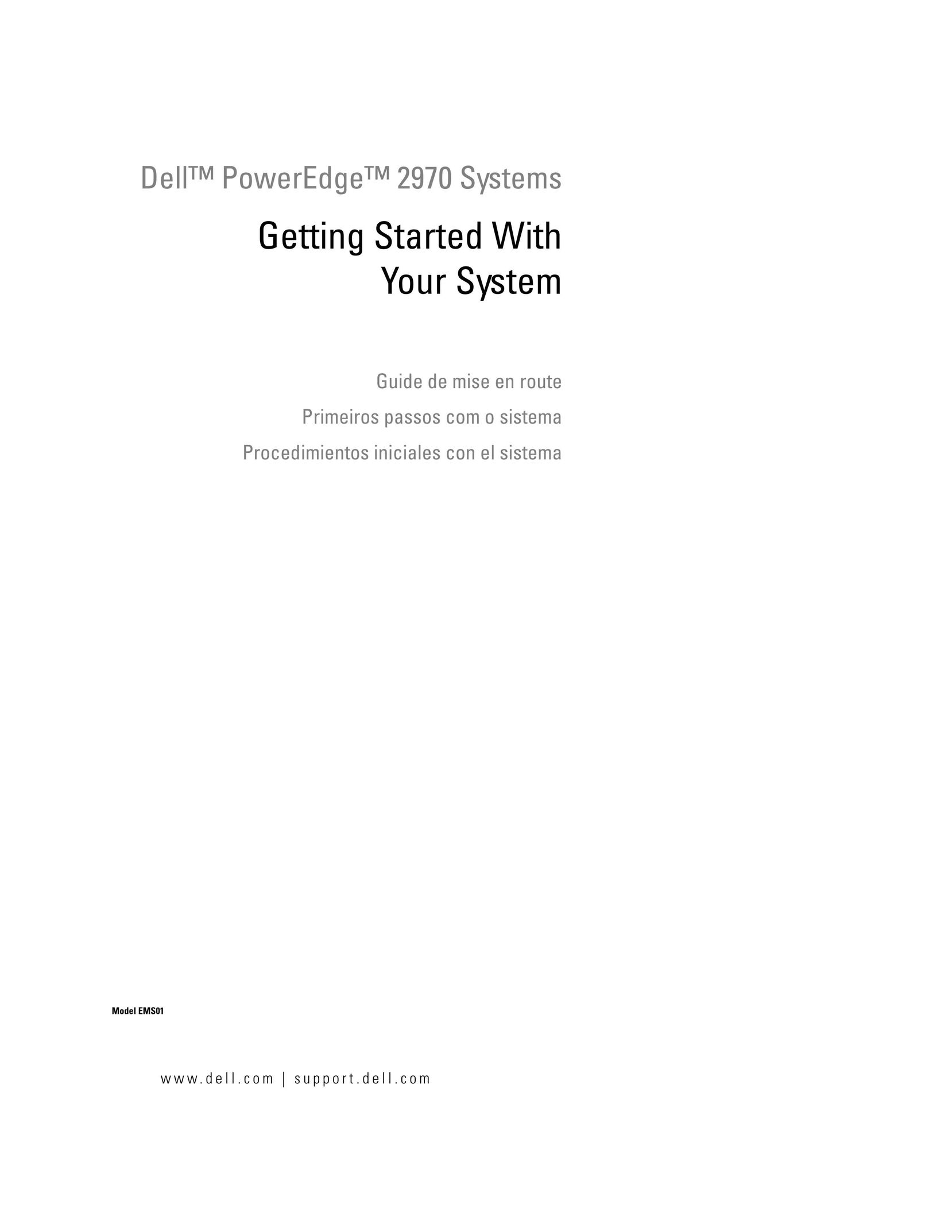 Dell 2970 Server User Manual