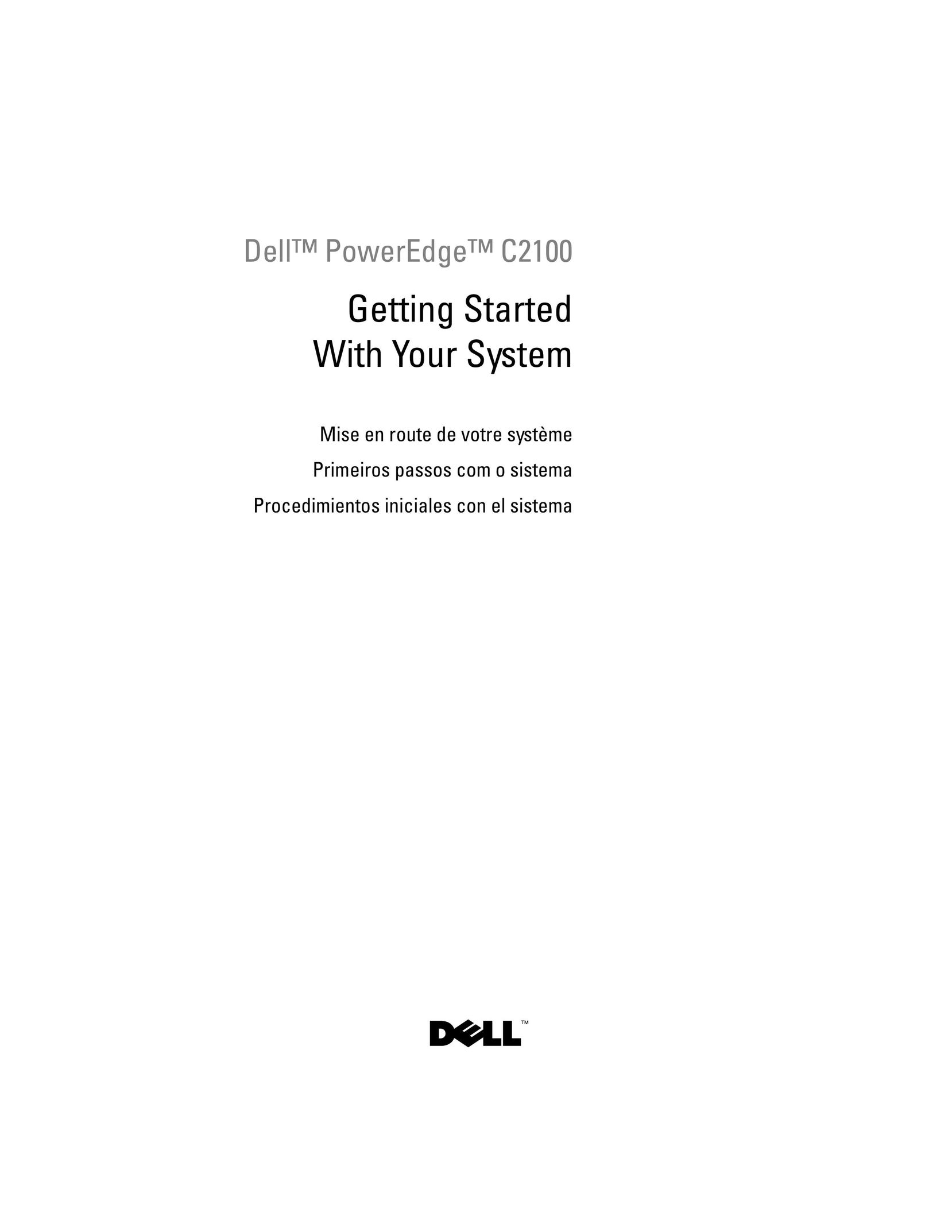 Dell C2100 Server User Manual