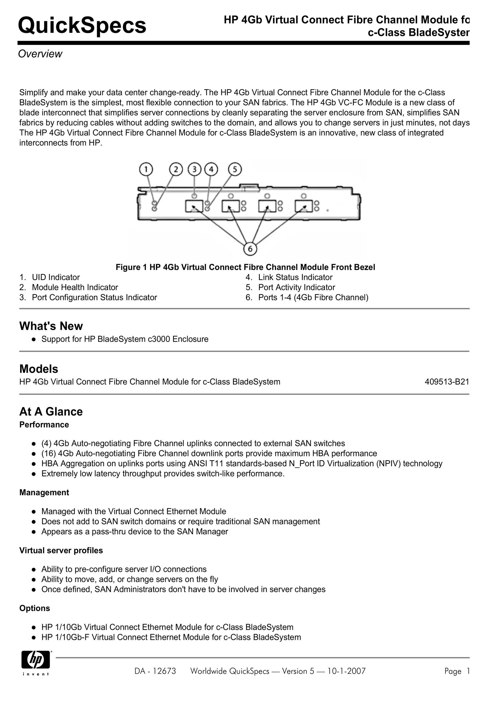 HP (Hewlett-Packard) 409513-B21 Server User Manual