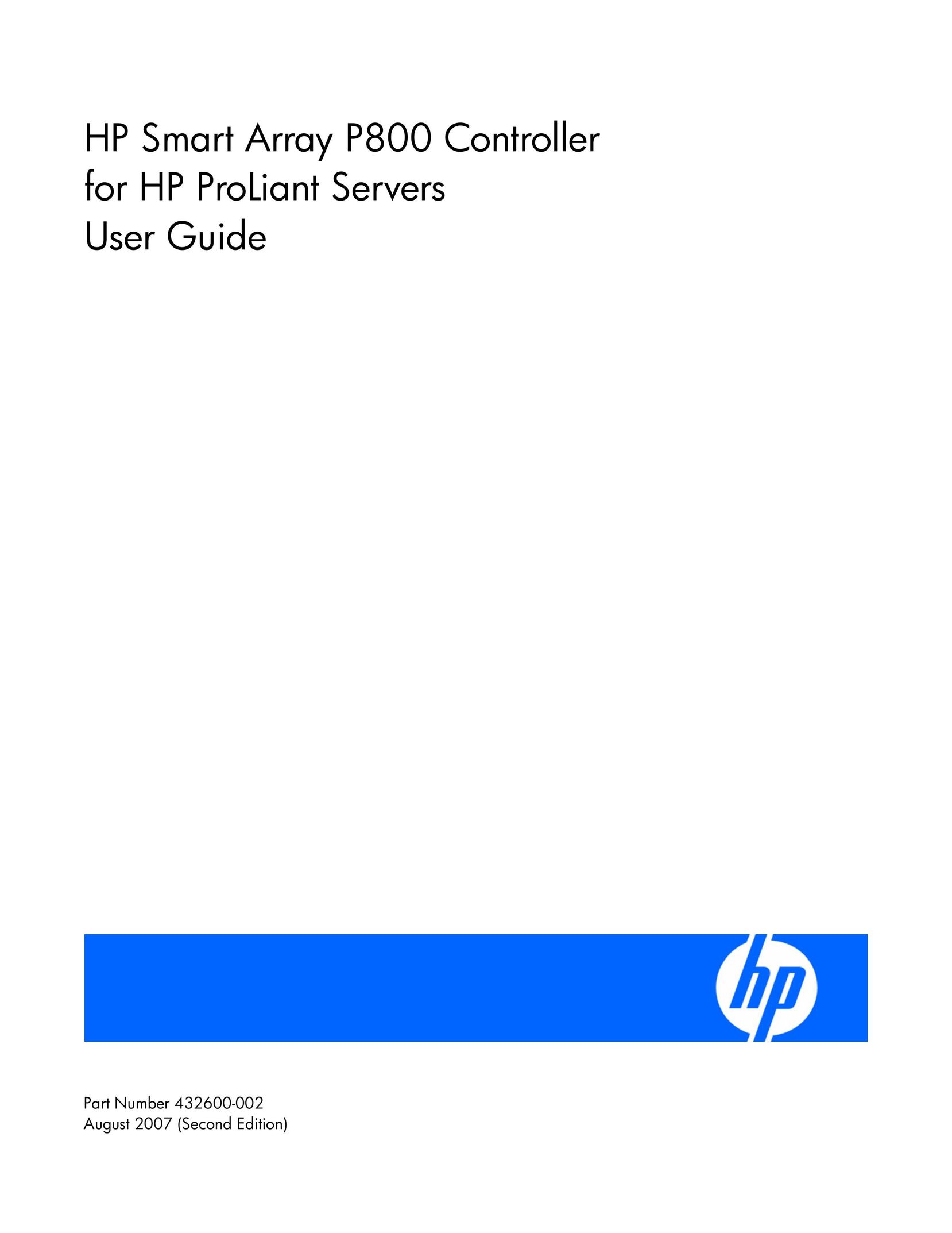 HP (Hewlett-Packard) 432600-002 Server User Manual