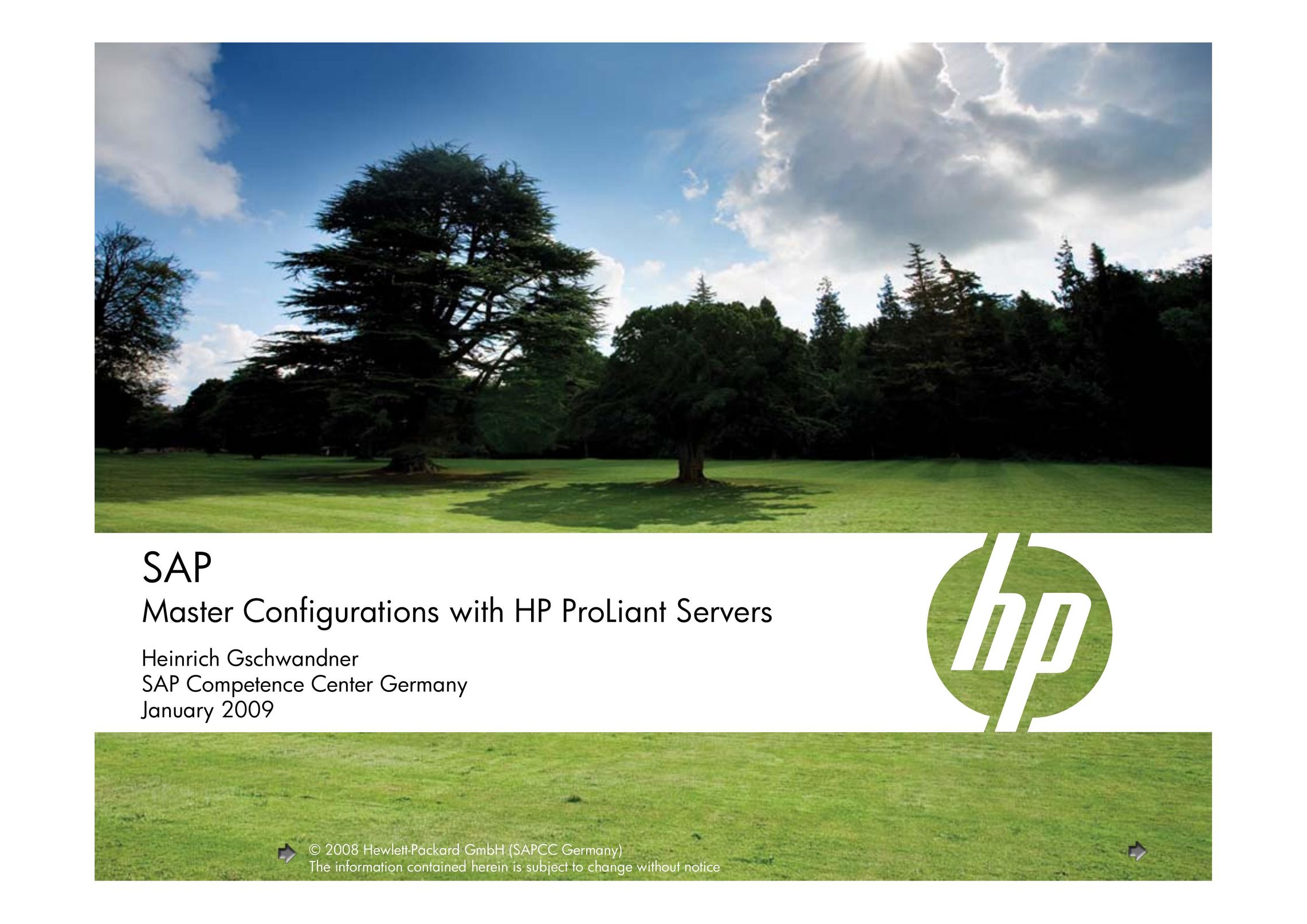 HP (Hewlett-Packard) 585G5 Server User Manual