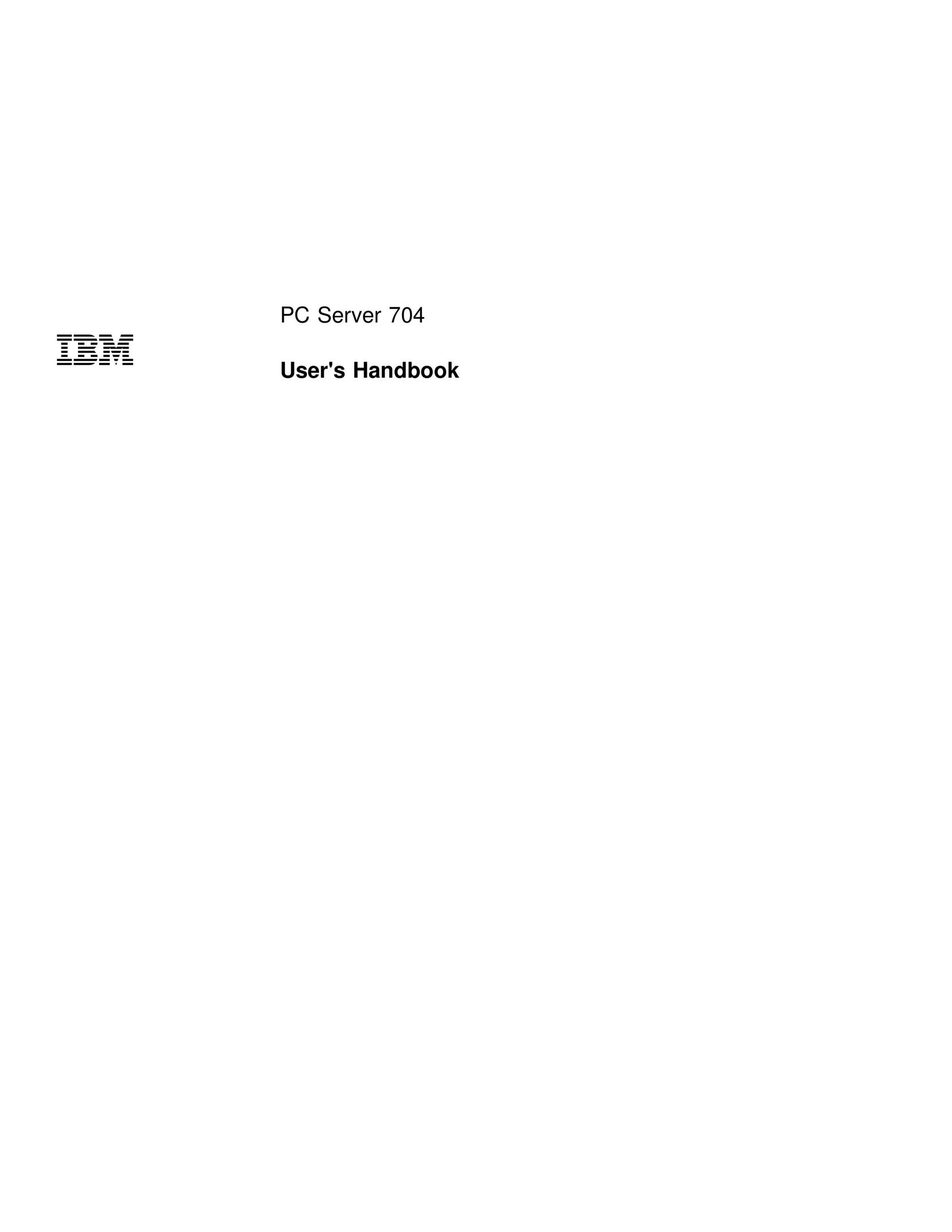 IBM 704 Server User Manual