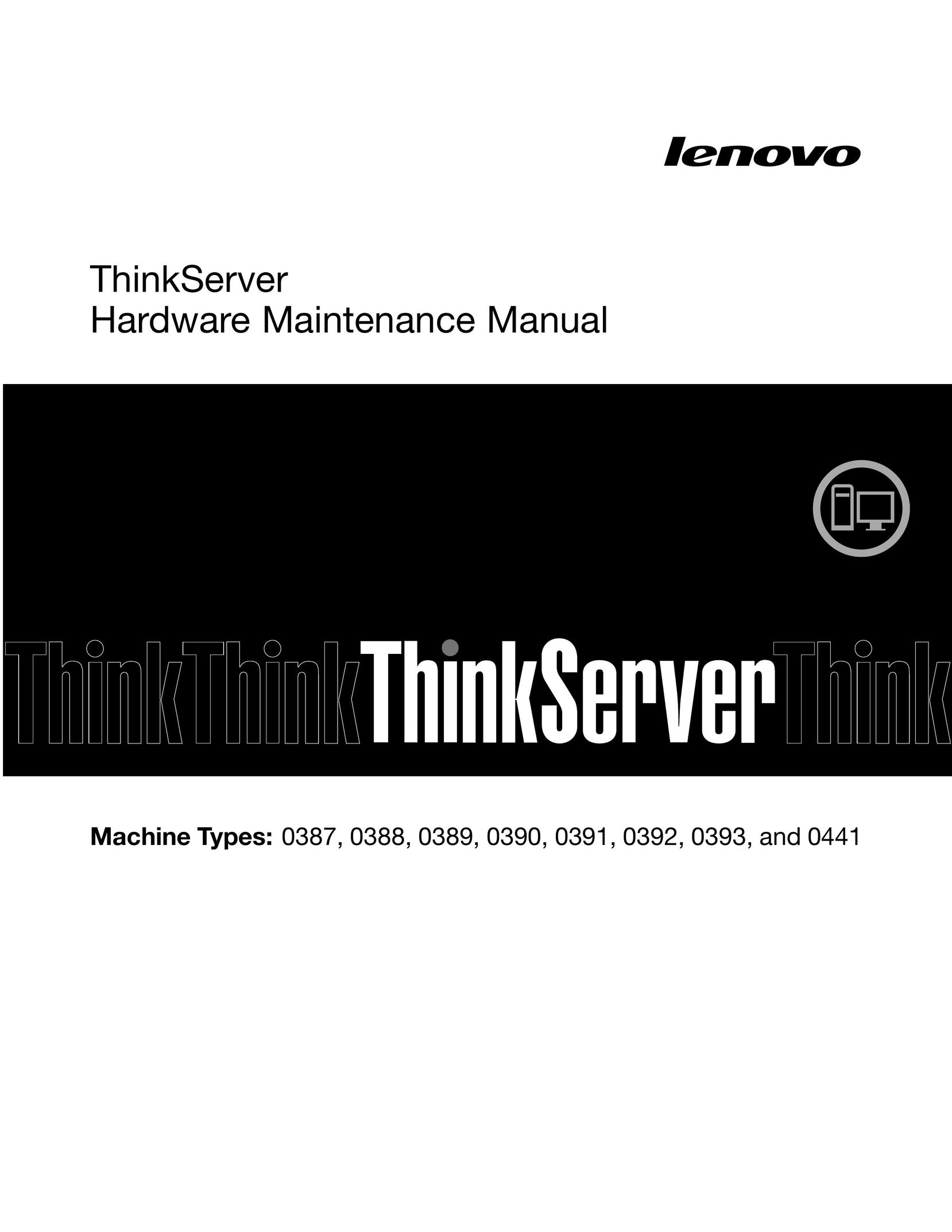 Lenovo 387 Server User Manual