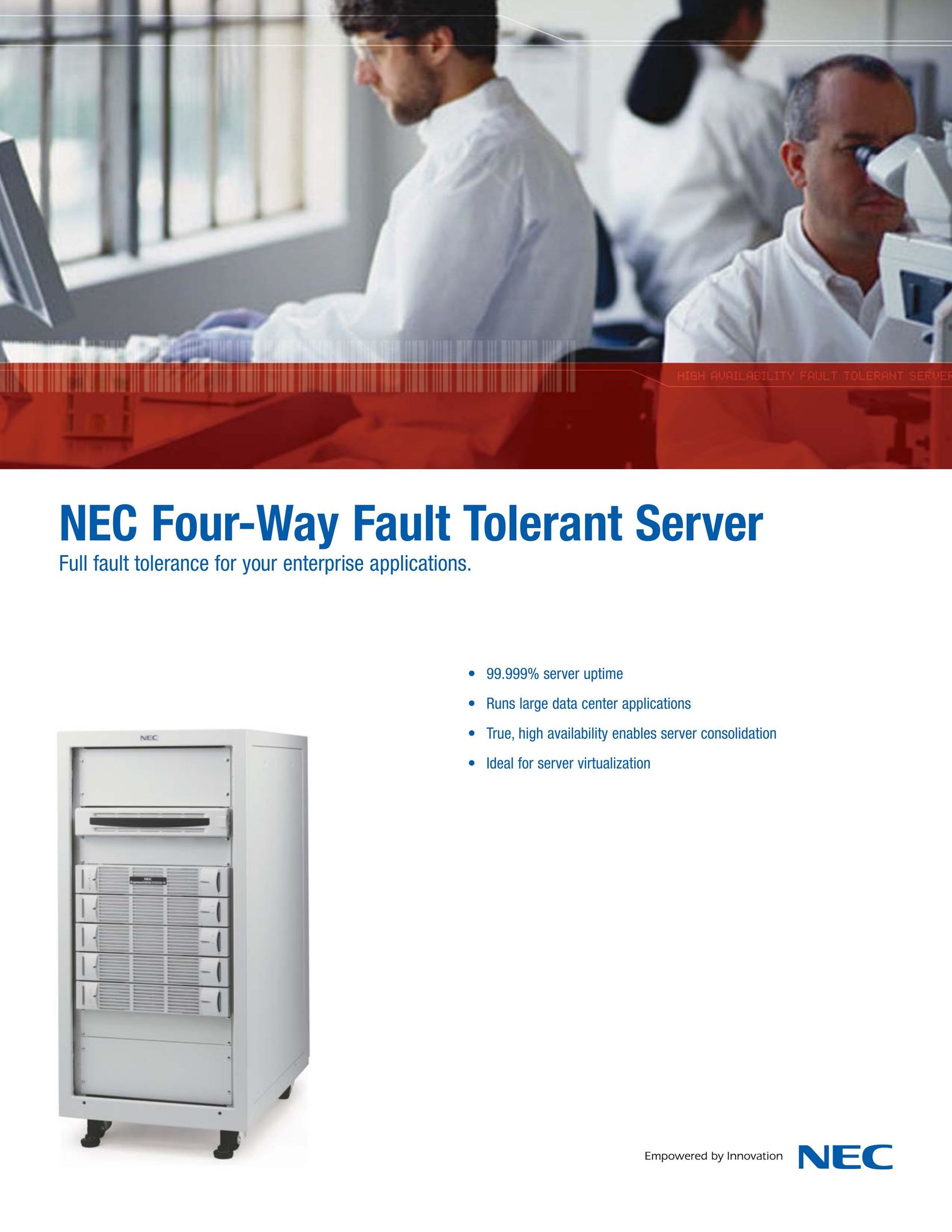 NEC Express5800/340Hb-R Server User Manual