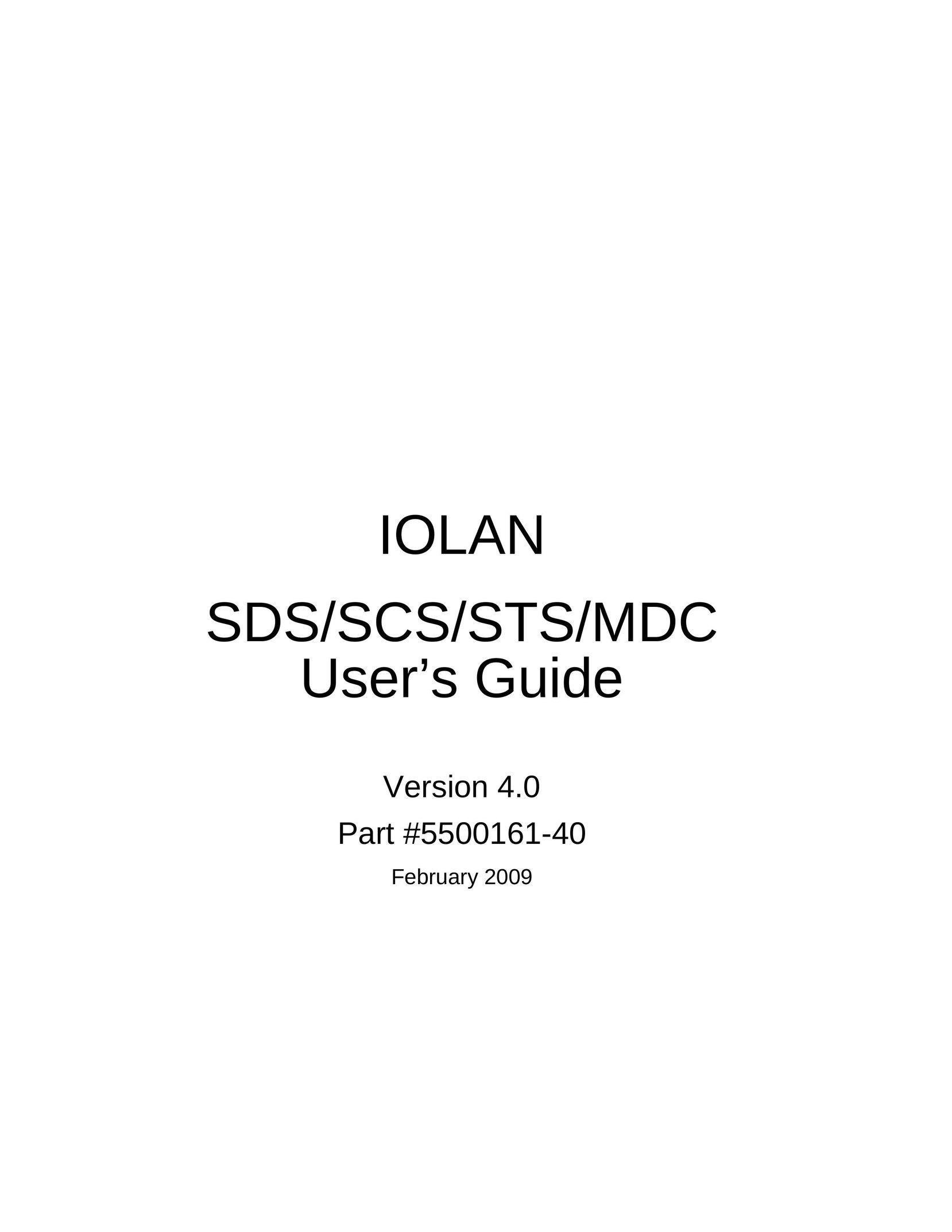 Perle Systems 5500161-40 Server User Manual