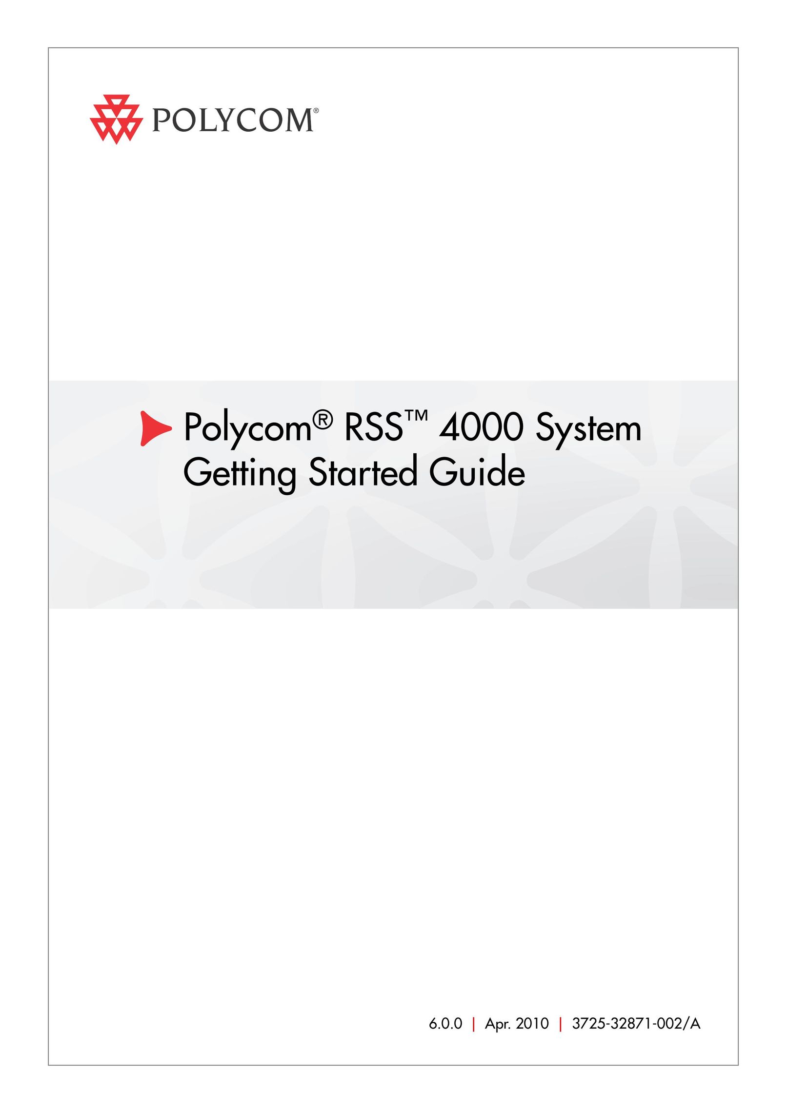 Polycom 3725-32871-002/A Server User Manual