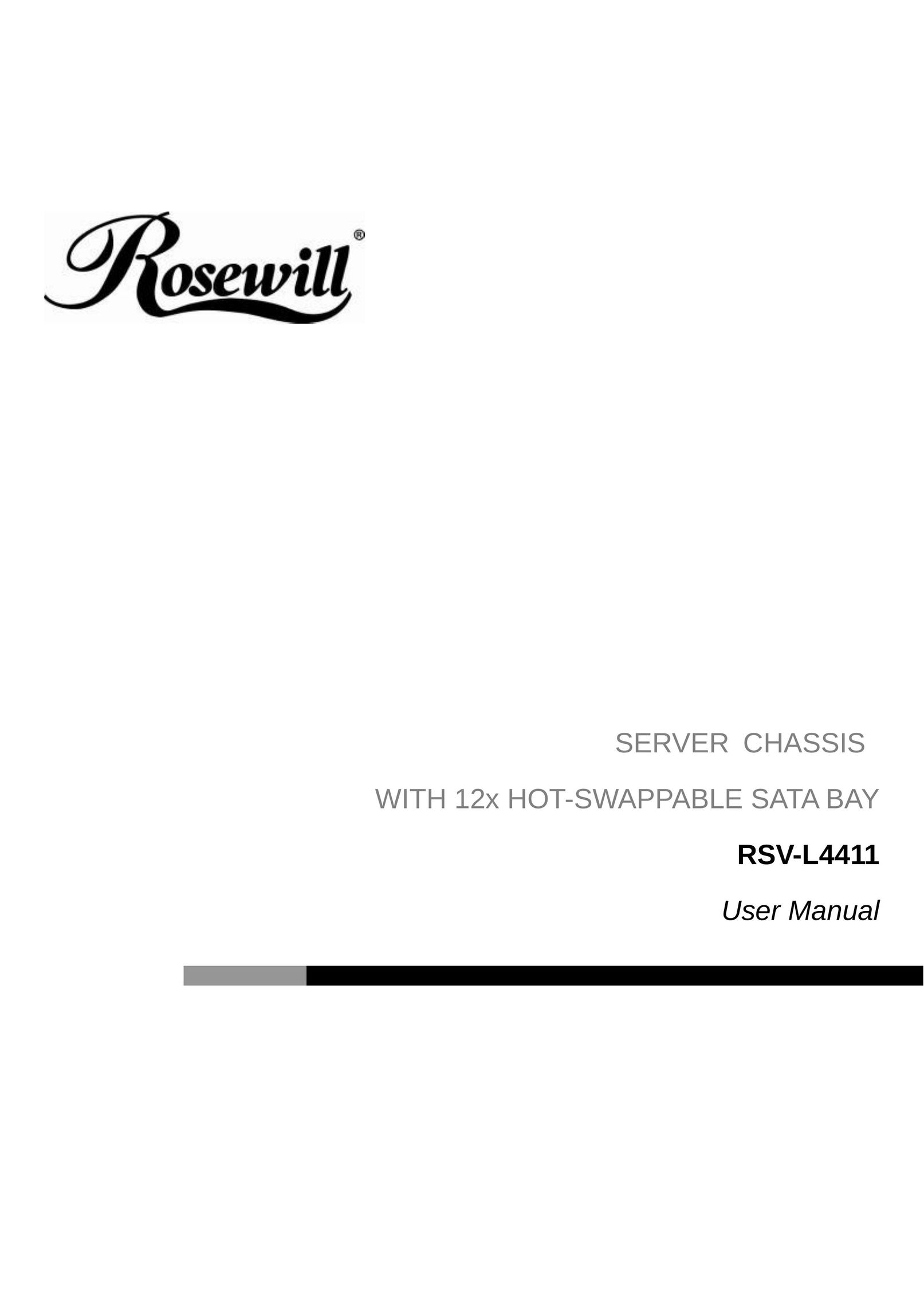 Rosewill RSV-L4411 Server User Manual
