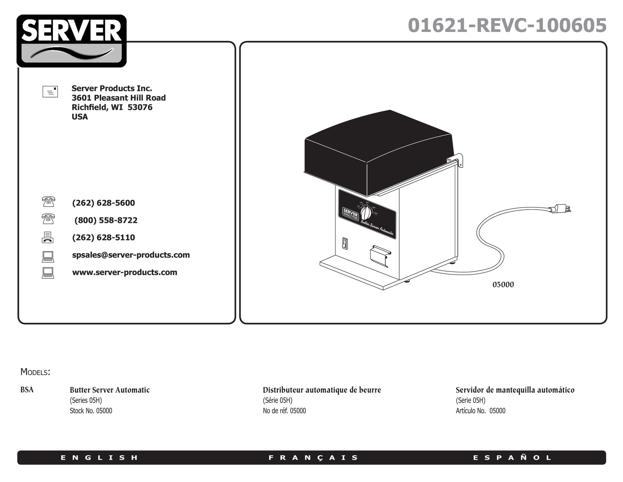 Server Technology 01621-REVC-100605 Server User Manual