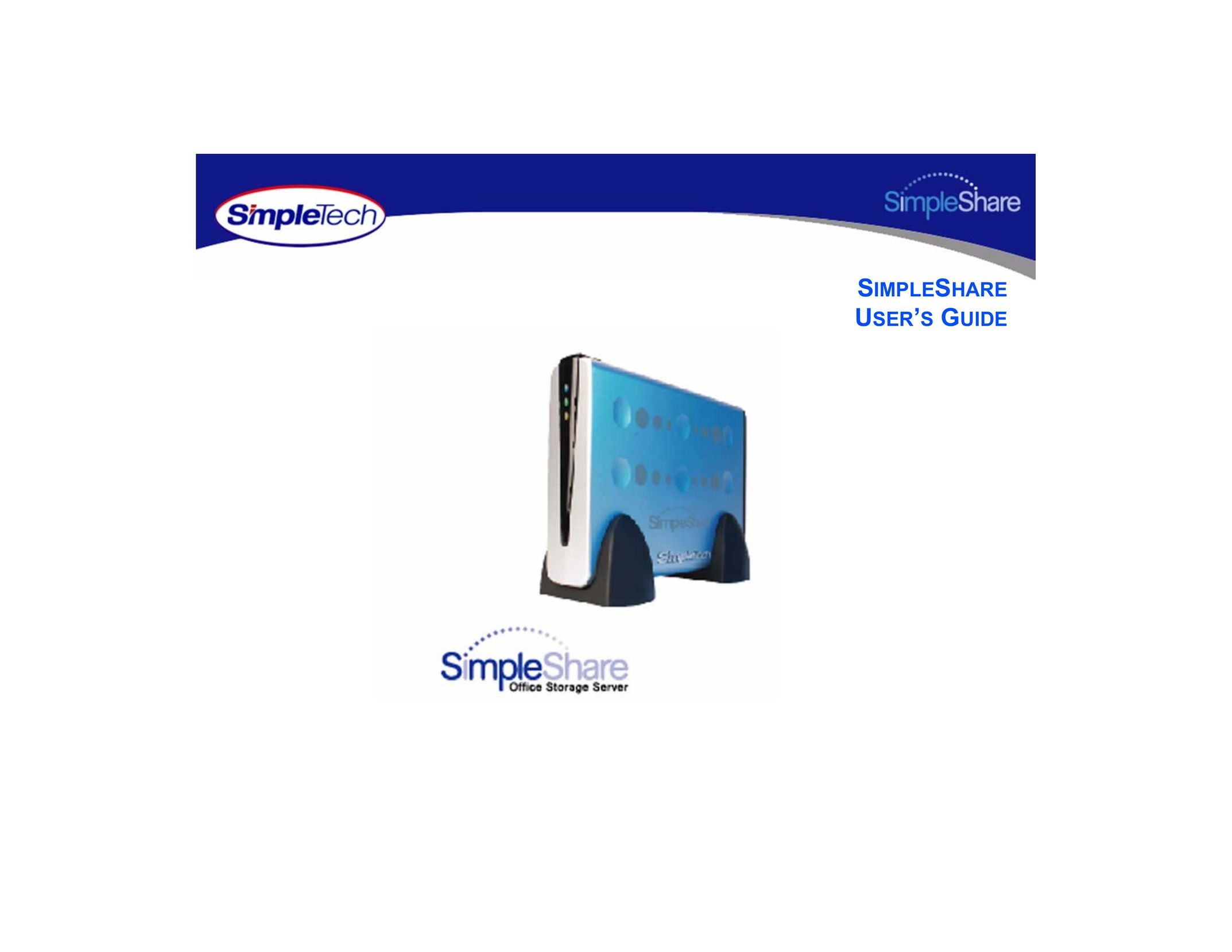 SimpleTech SimpleShare Server User Manual