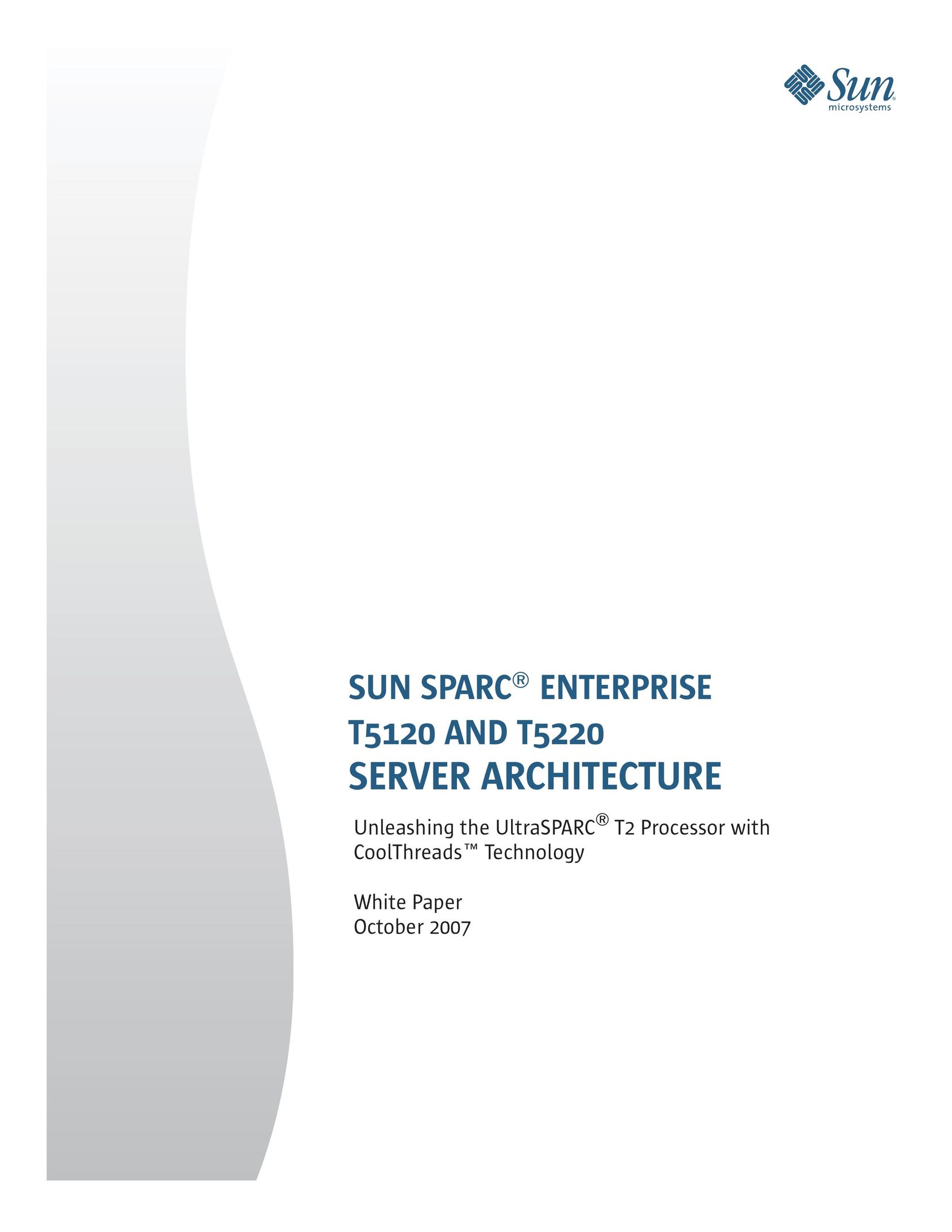 Sun Microsystems T5120 Server User Manual