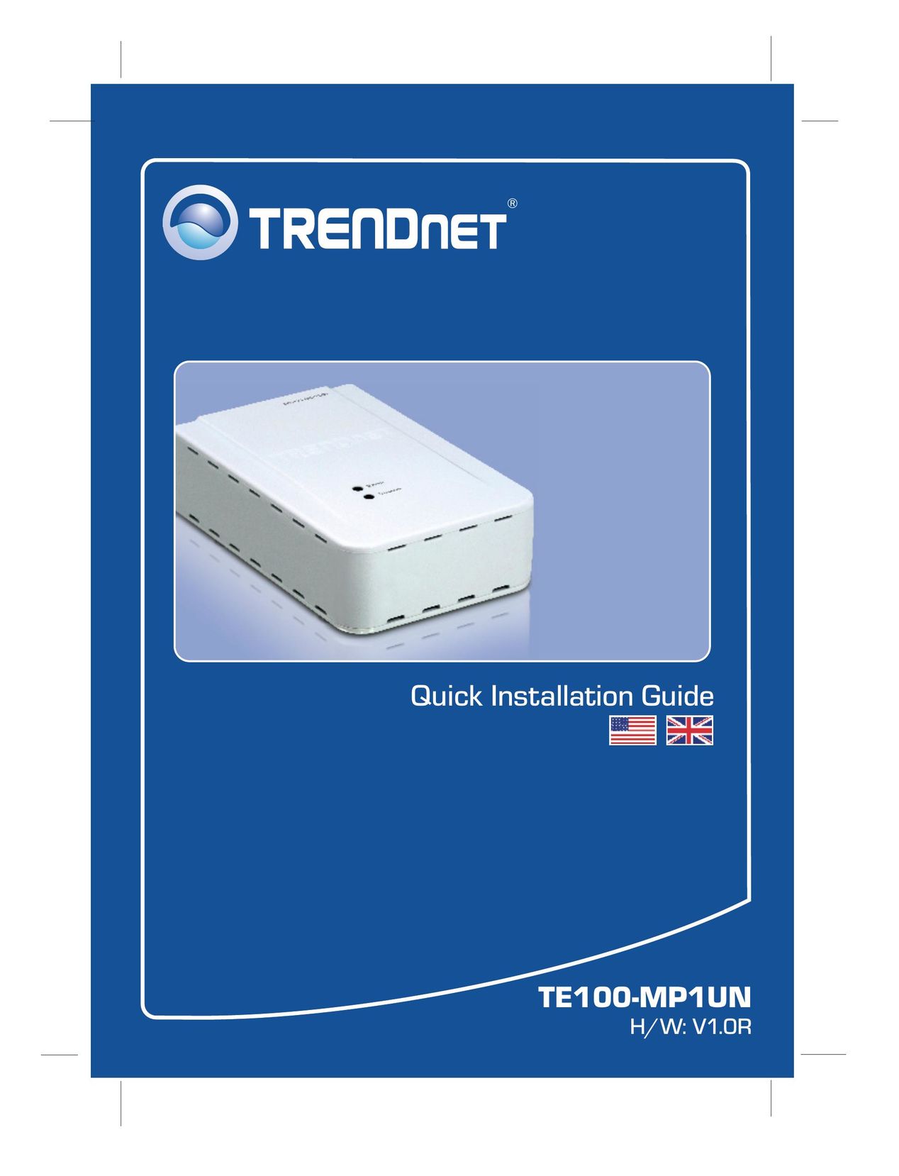 TRENDnet Multi-Function Printer Server User Manual