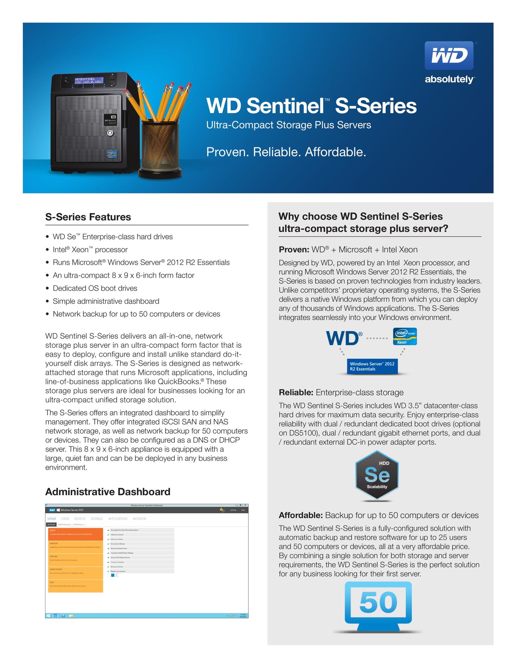 Western Digital WDBWVL0120KBK Server User Manual