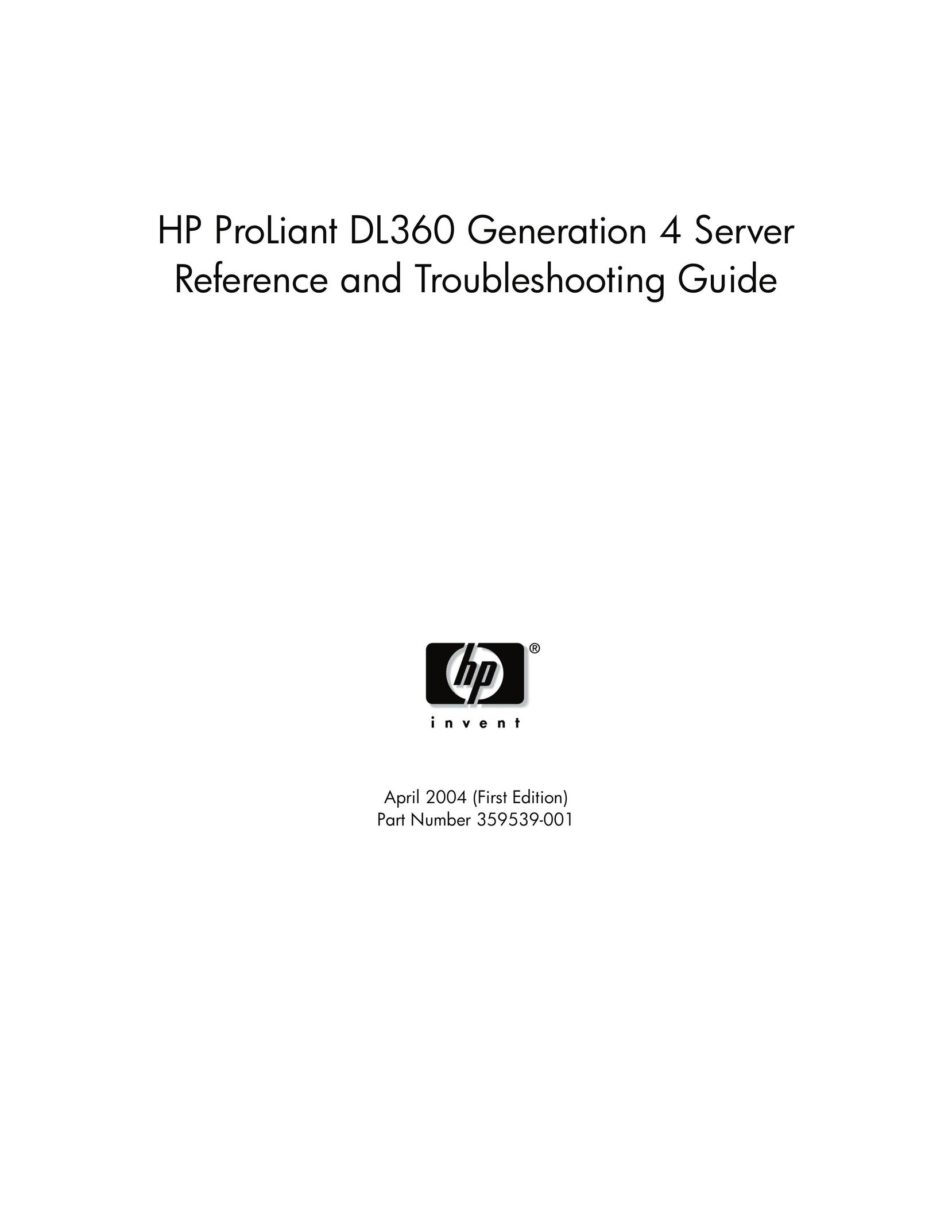 WHP Wireless DL360 Server User Manual