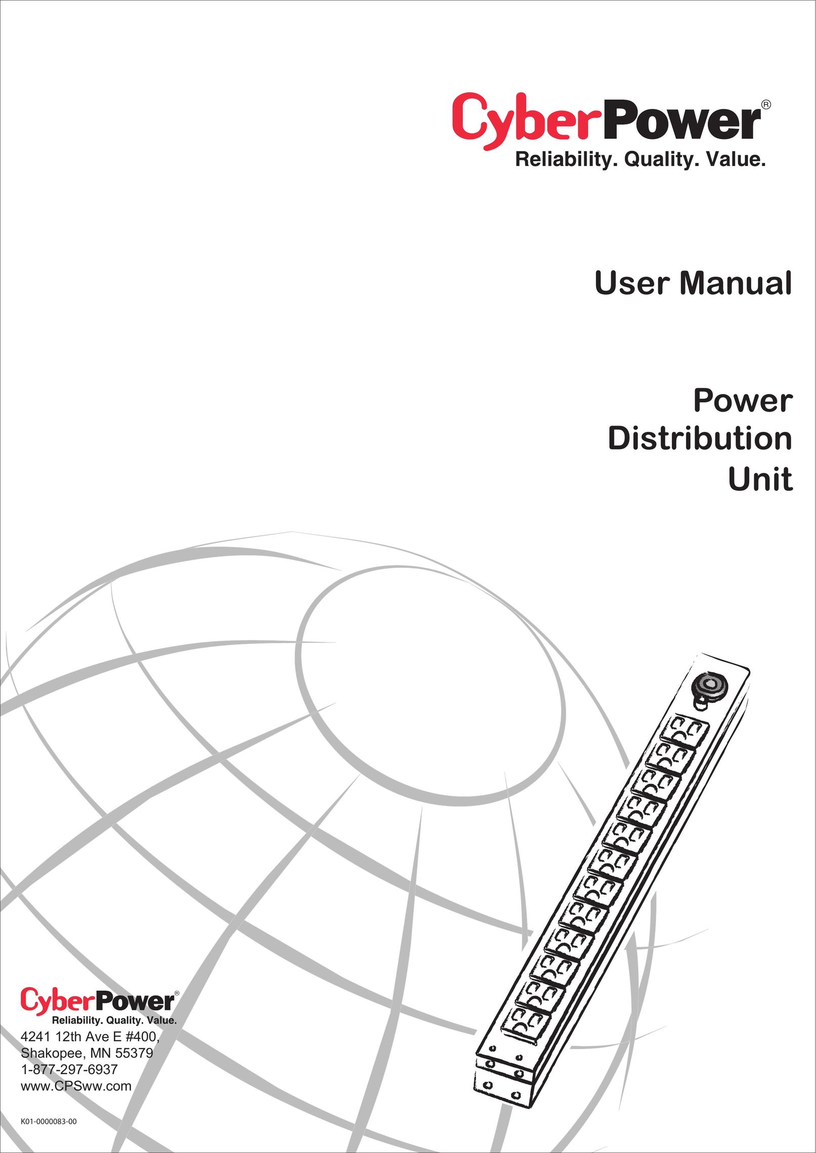 CyberPower K01-0000083-00 Surge Protector User Manual